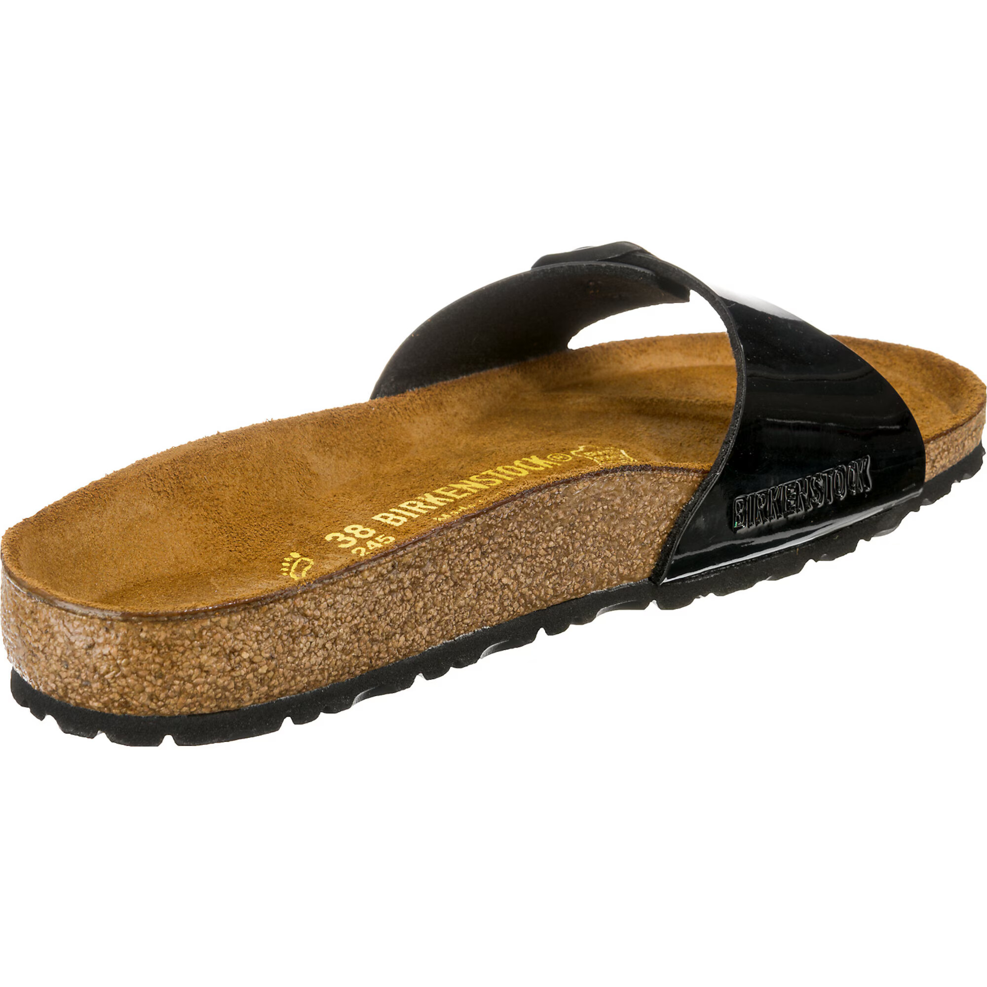 BIRKENSTOCK Nizki natikači konjak / črna - Pepit.si