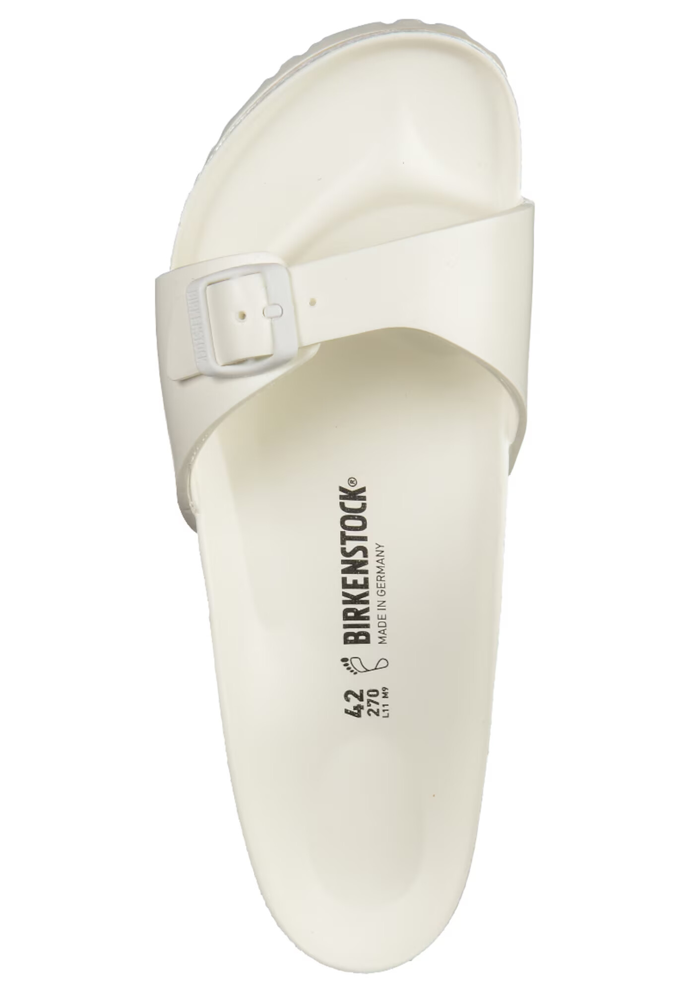 BIRKENSTOCK Nizki natikači 'Madrid' bela - Pepit.si