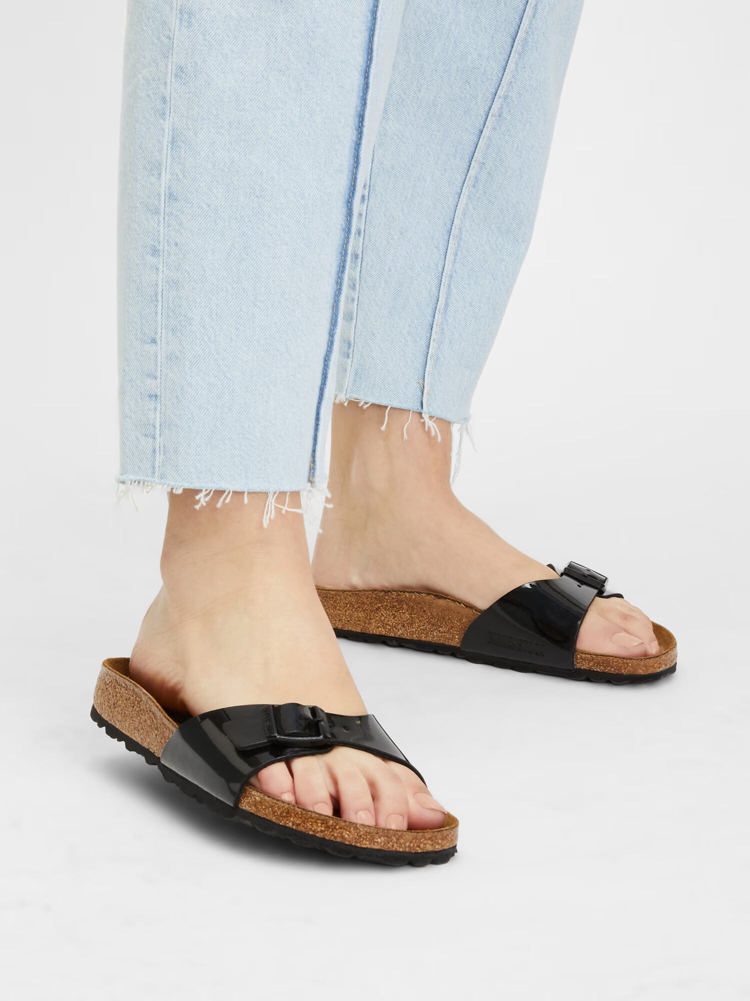 BIRKENSTOCK Nizki natikači 'Madrid' črna - Pepit.si