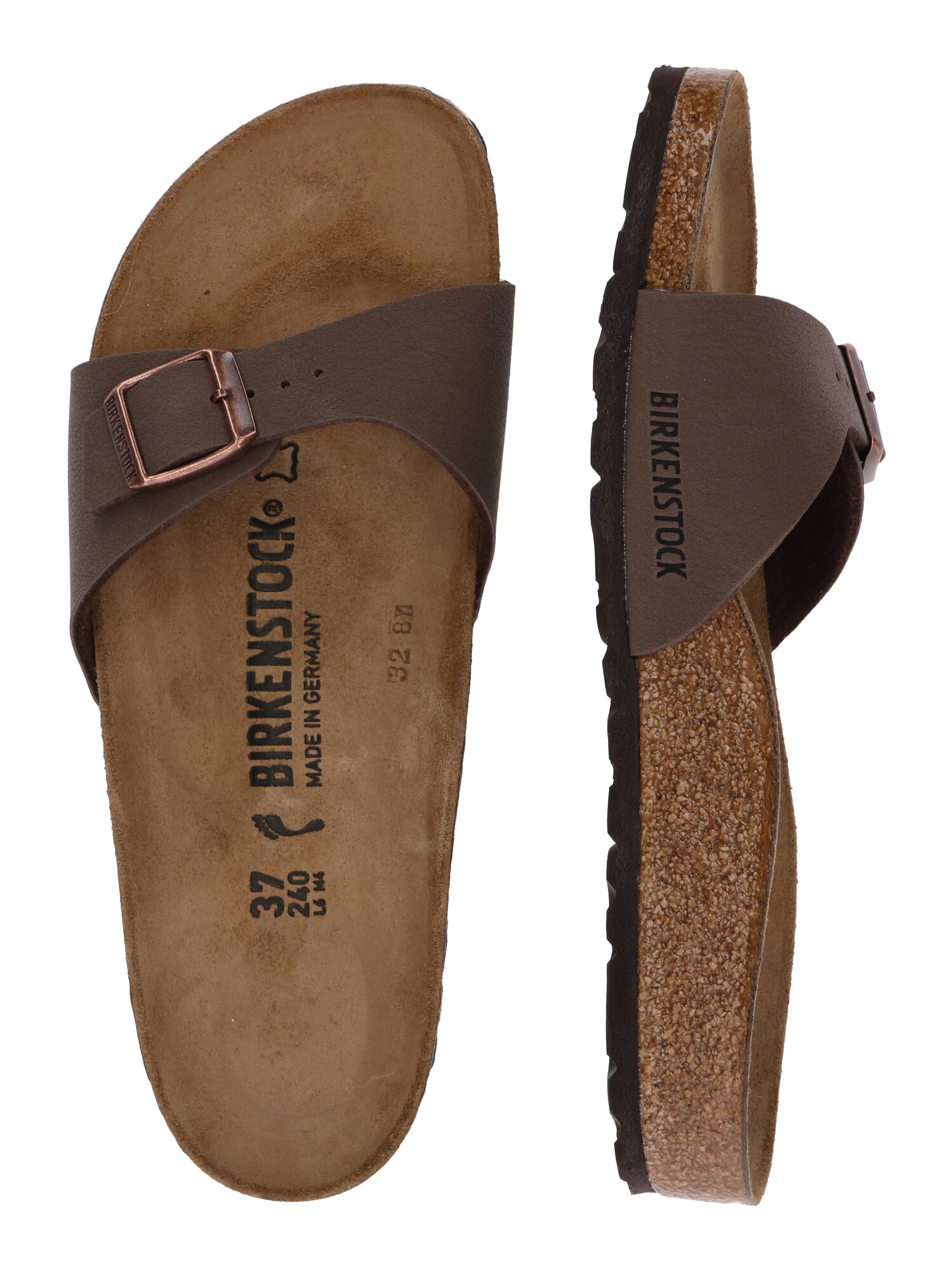 BIRKENSTOCK Nizki natikači 'Madrid' mokka - Pepit.si