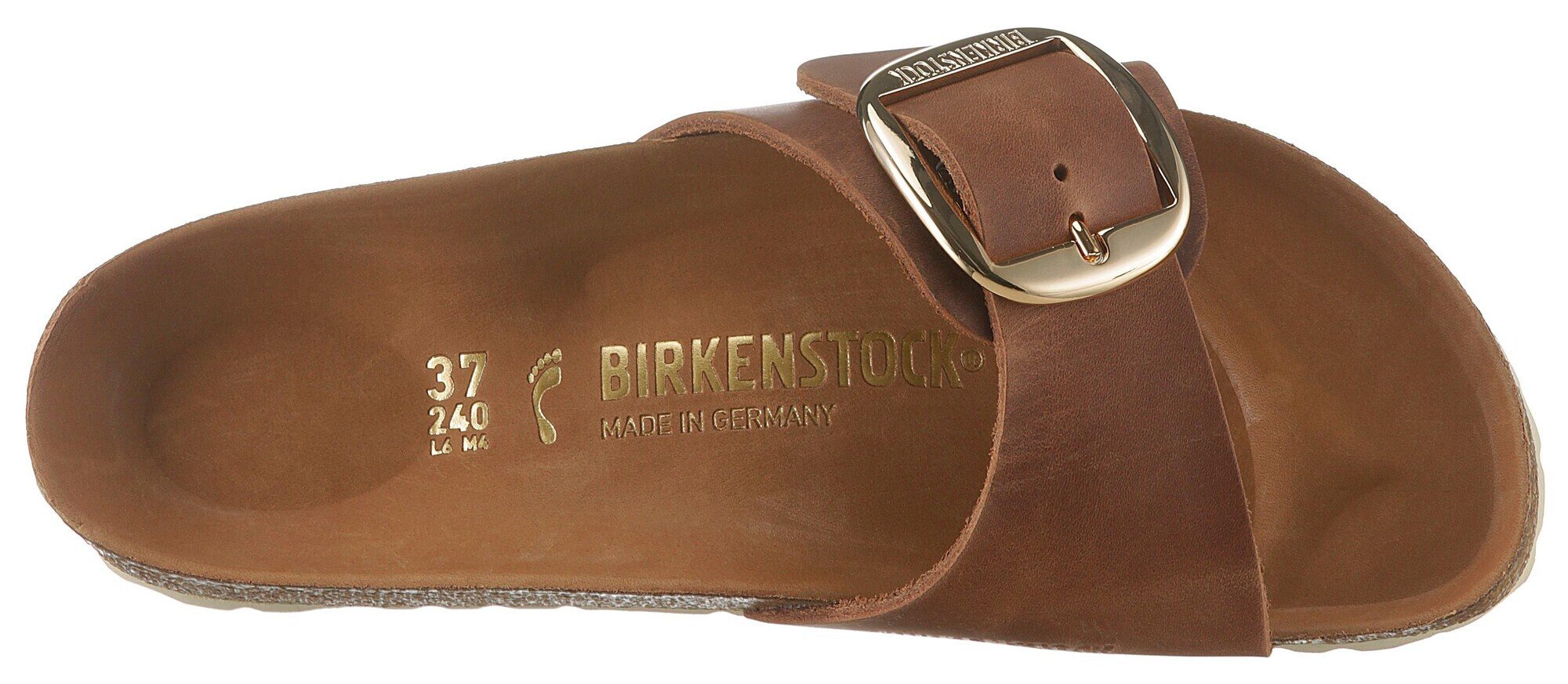 BIRKENSTOCK Nizki natikači 'Madrid' rjava - Pepit.si