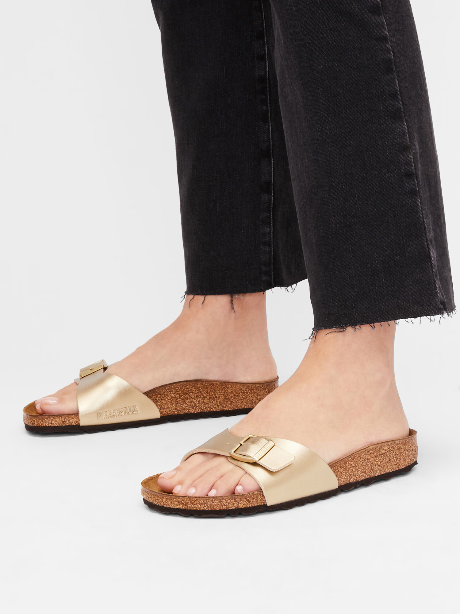 BIRKENSTOCK Nizki natikači 'Madrid' zlata - Pepit.si