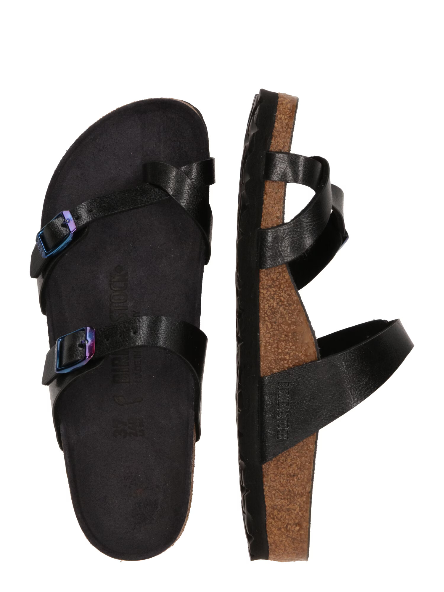 BIRKENSTOCK Nizki natikači 'Mayari' črna - Pepit.si