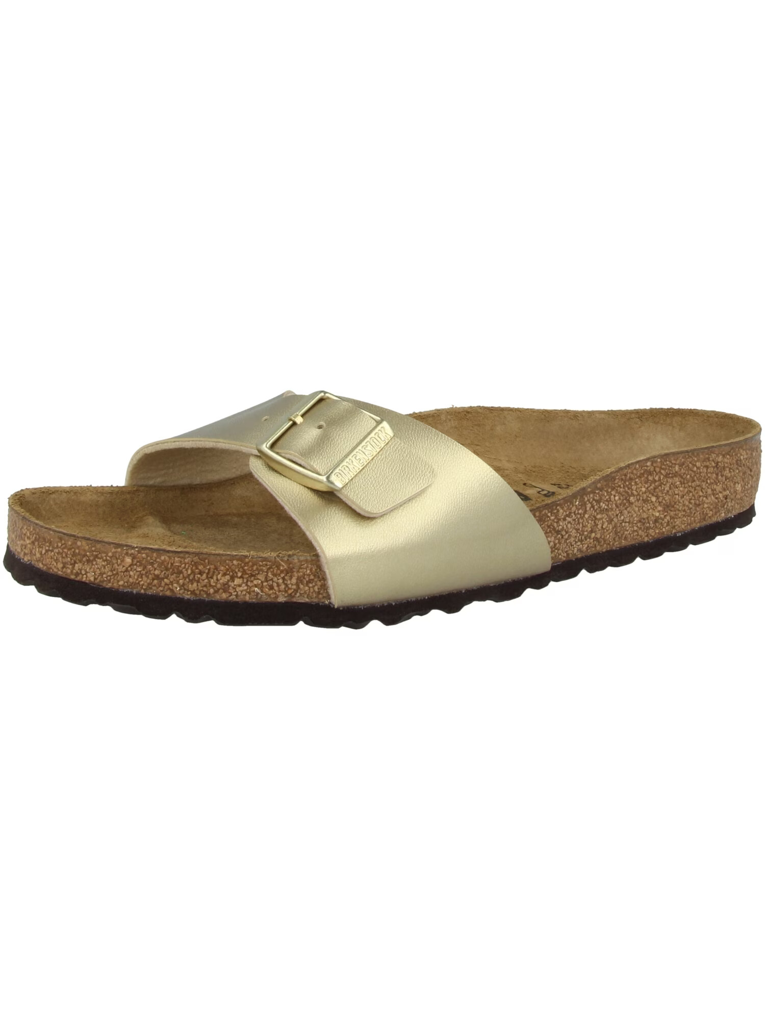 BIRKENSTOCK Nizki natikači rjava / zlata - Pepit.si