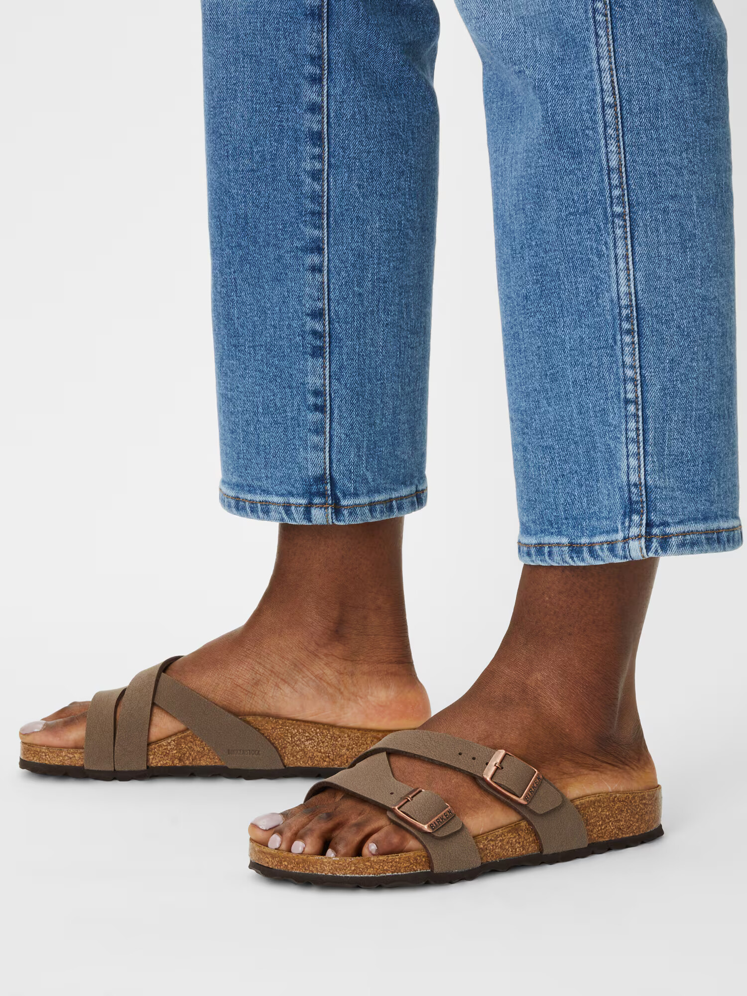 BIRKENSTOCK Nizki natikači 'Yao' mokka - Pepit.si