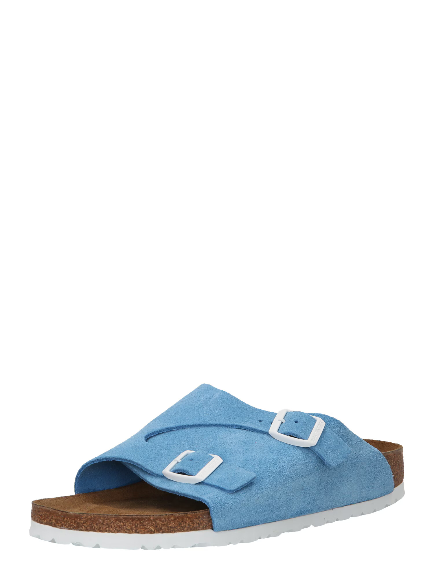 BIRKENSTOCK Nizki natikači 'Zürich' modra / bela - Pepit.si