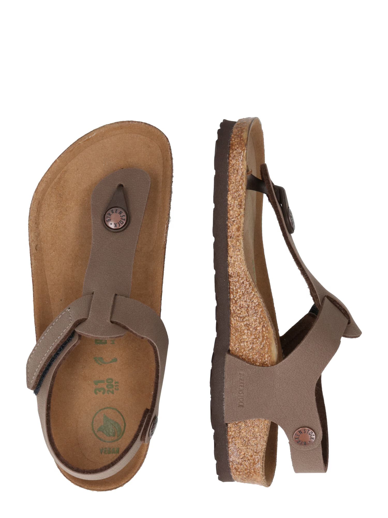 BIRKENSTOCK Odprti čevlji 'Kairo' mokka - Pepit.si