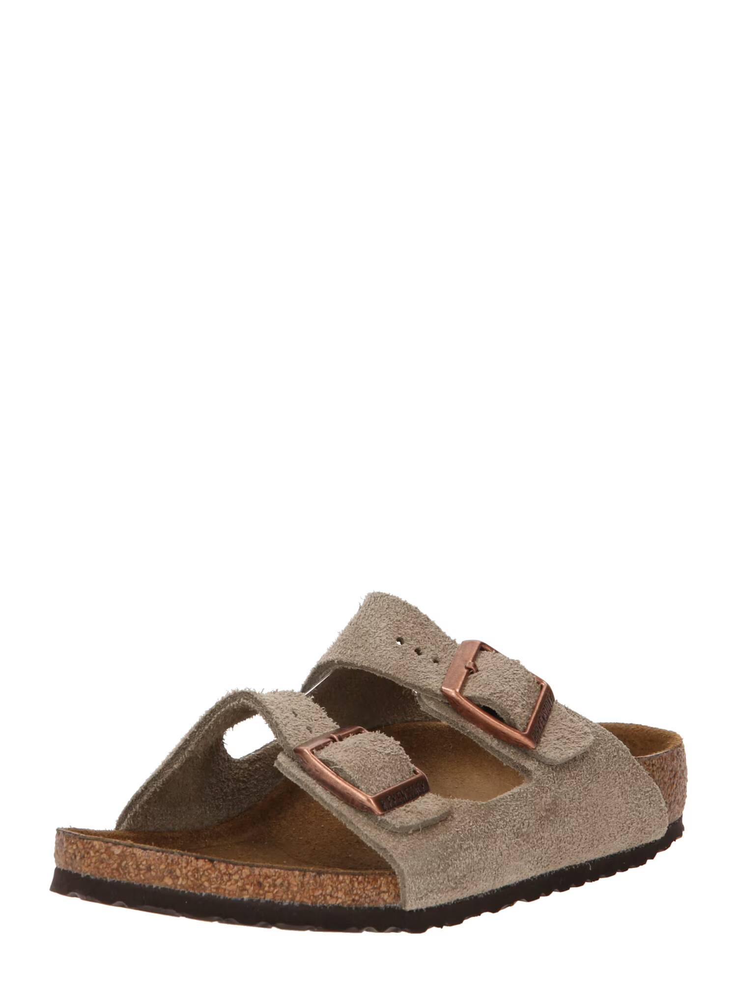 BIRKENSTOCK Odprti čevlji temno siva - Pepit.si