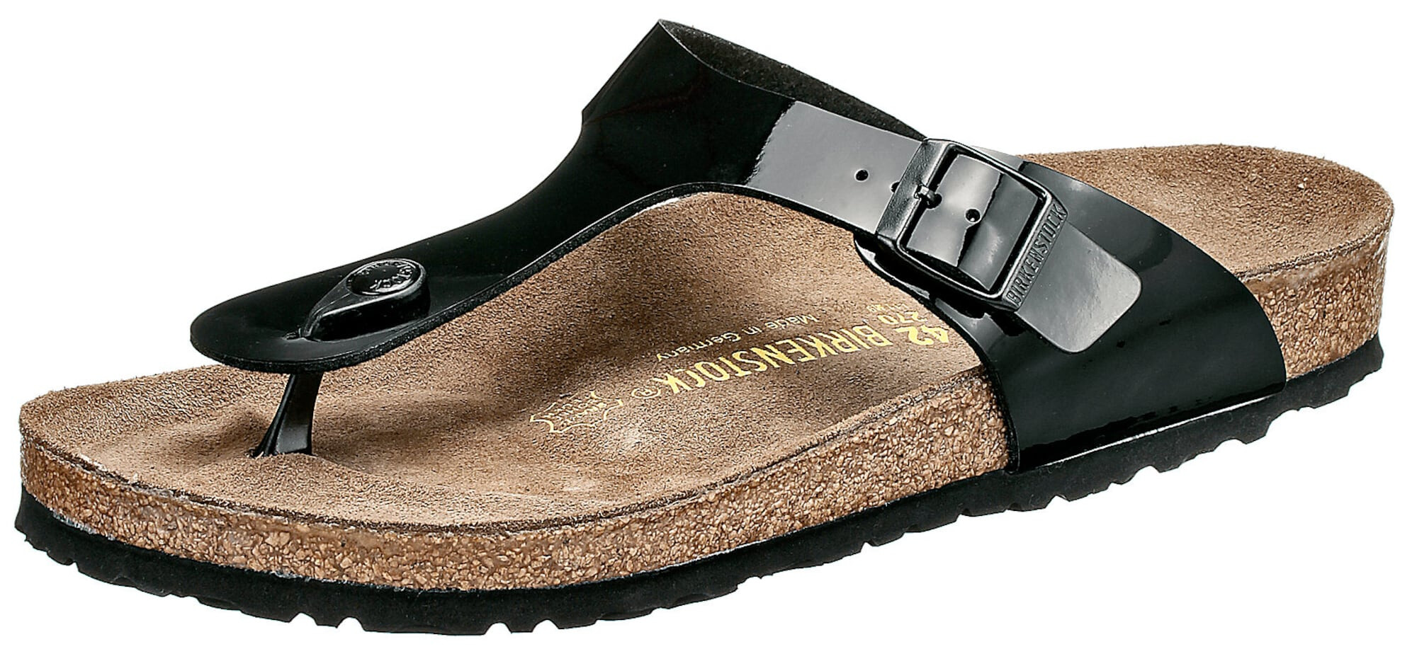 BIRKENSTOCK Japonke 'Gizeh' črna - Pepit.si