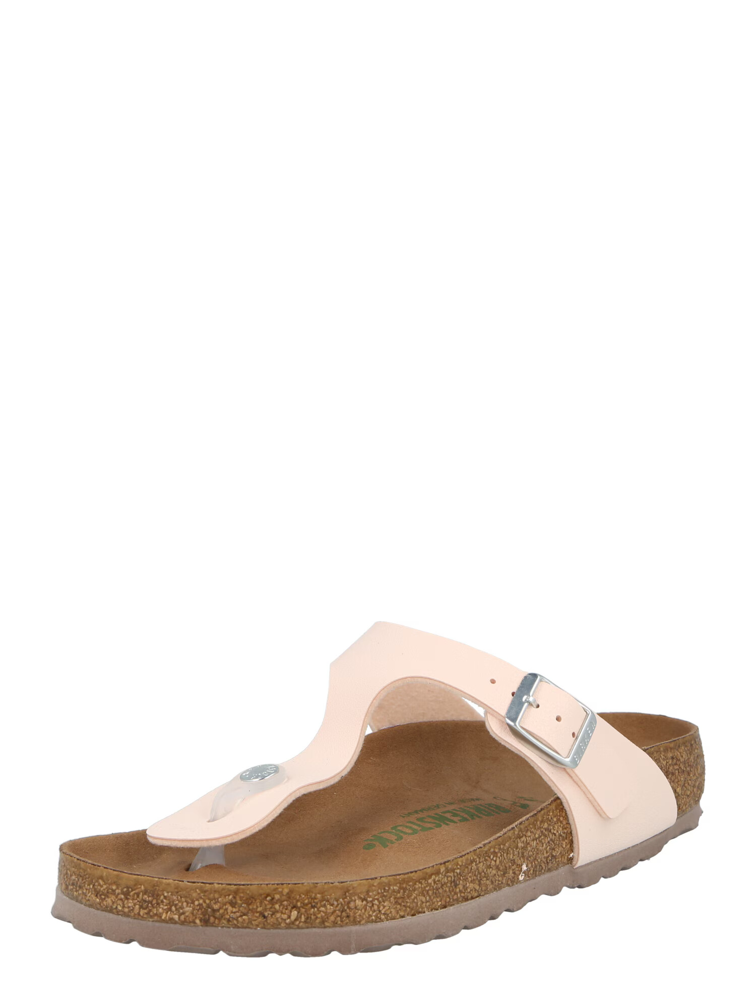 BIRKENSTOCK Japonke 'Gizeh' pikčasto rjava / pastelno roza / transparentna - Pepit.si