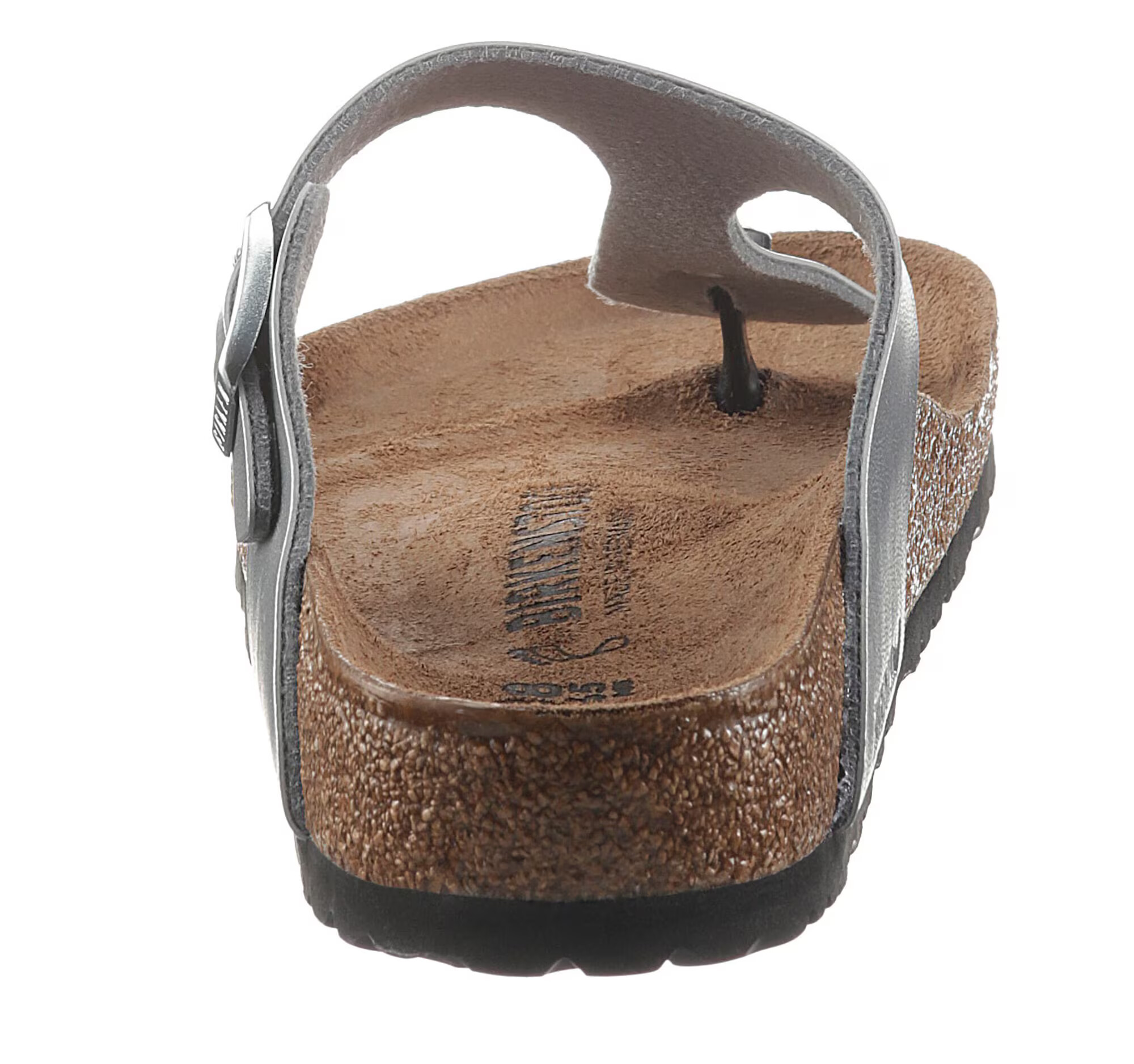 BIRKENSTOCK Japonke 'Gizeh' srebrna - Pepit.si