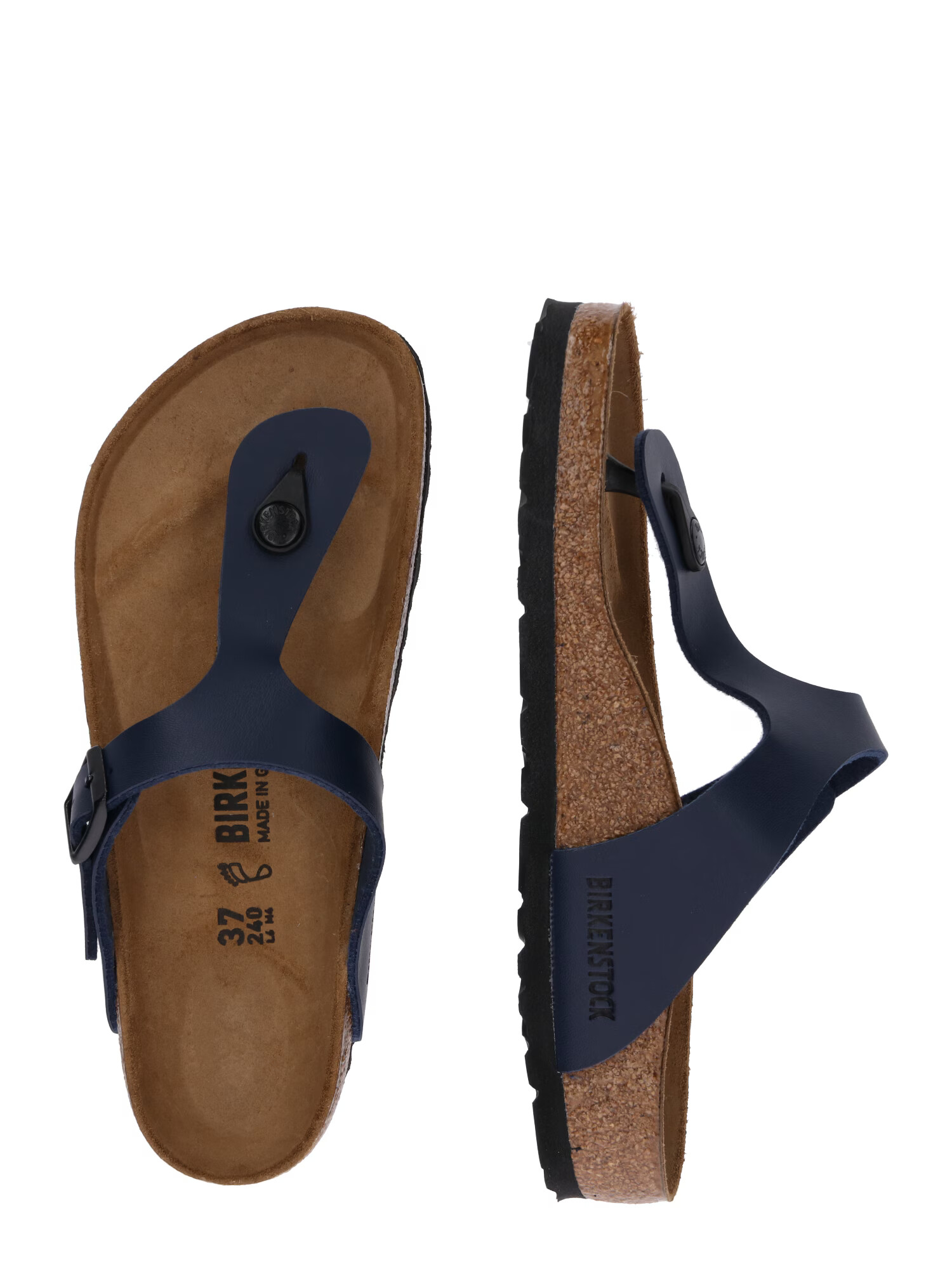 BIRKENSTOCK Japonke 'Gizeh' temno modra - Pepit.si