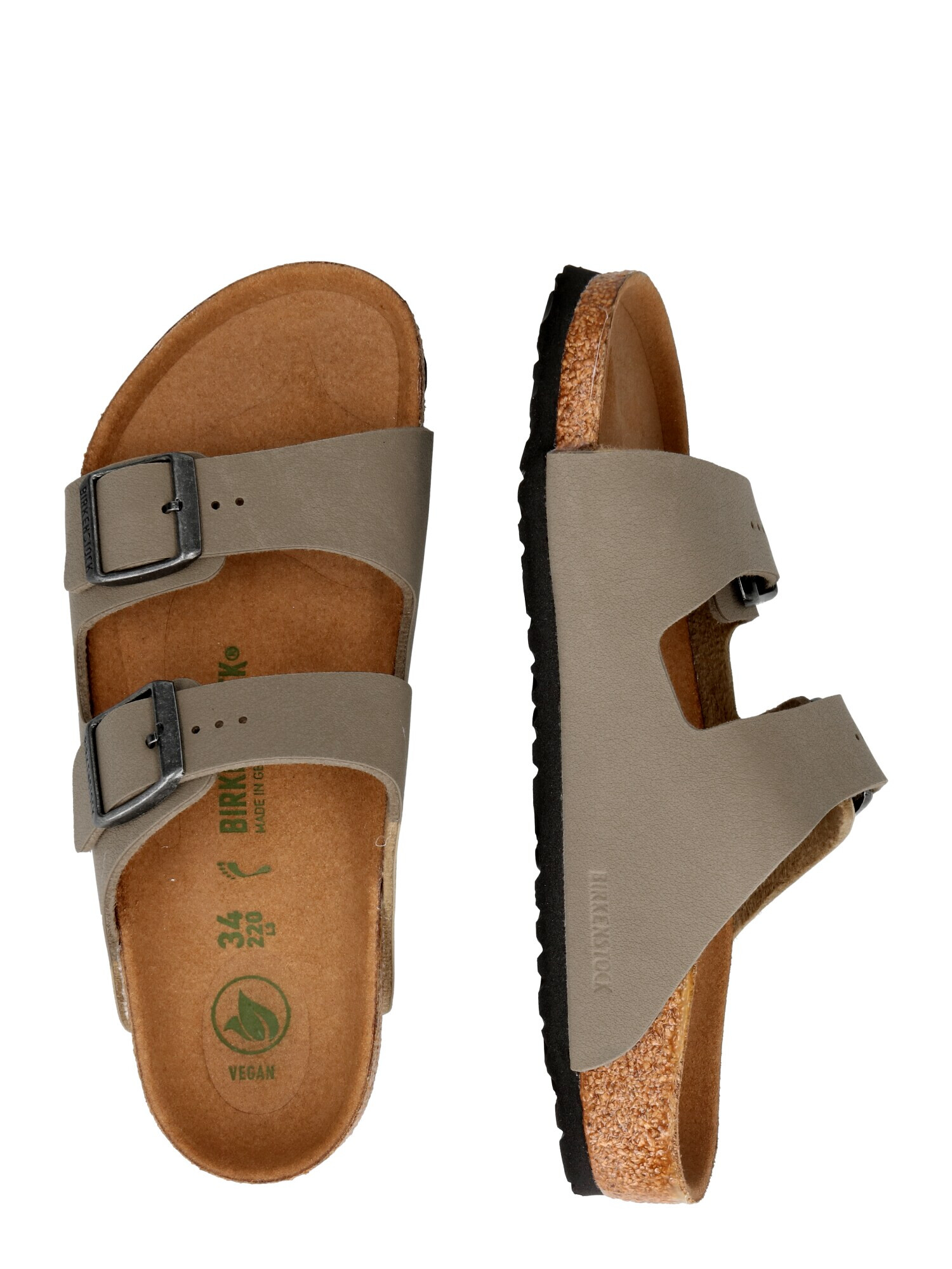 BIRKENSTOCK Sandali kaki - Pepit.si