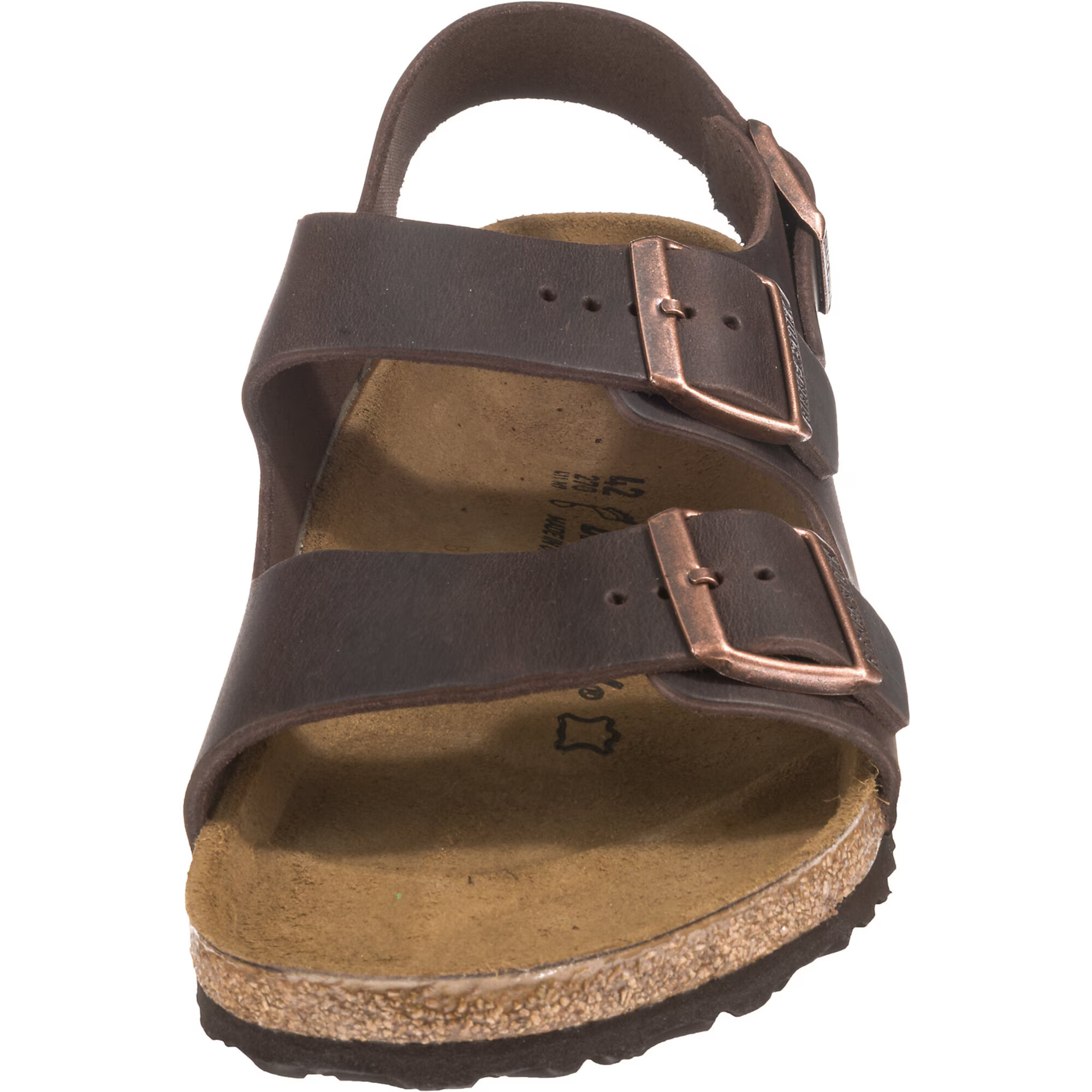 BIRKENSTOCK Sandali 'Milano' čokolada - Pepit.si