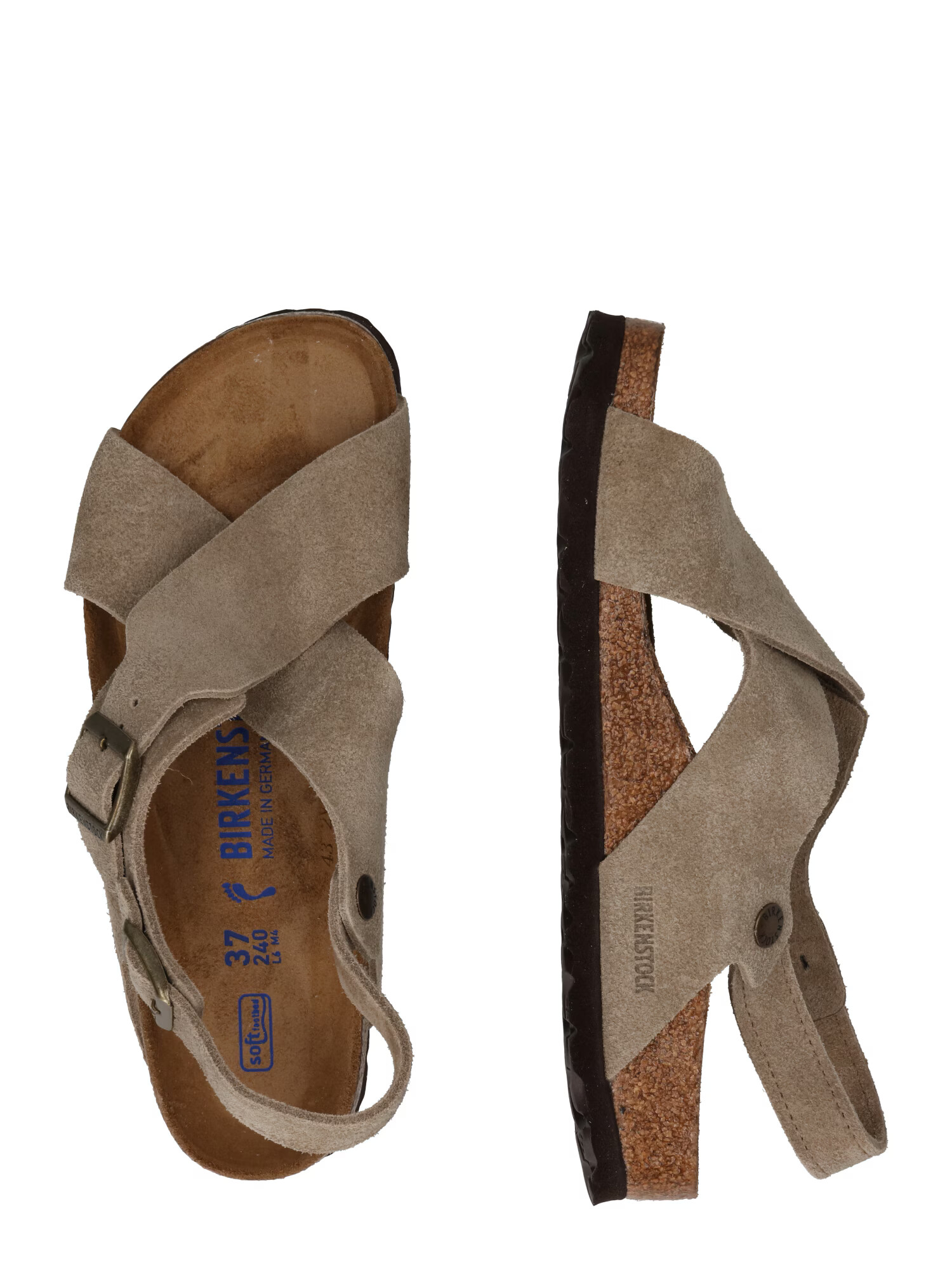 BIRKENSTOCK Sandali s paščki 'Tulum' temno siva - Pepit.si