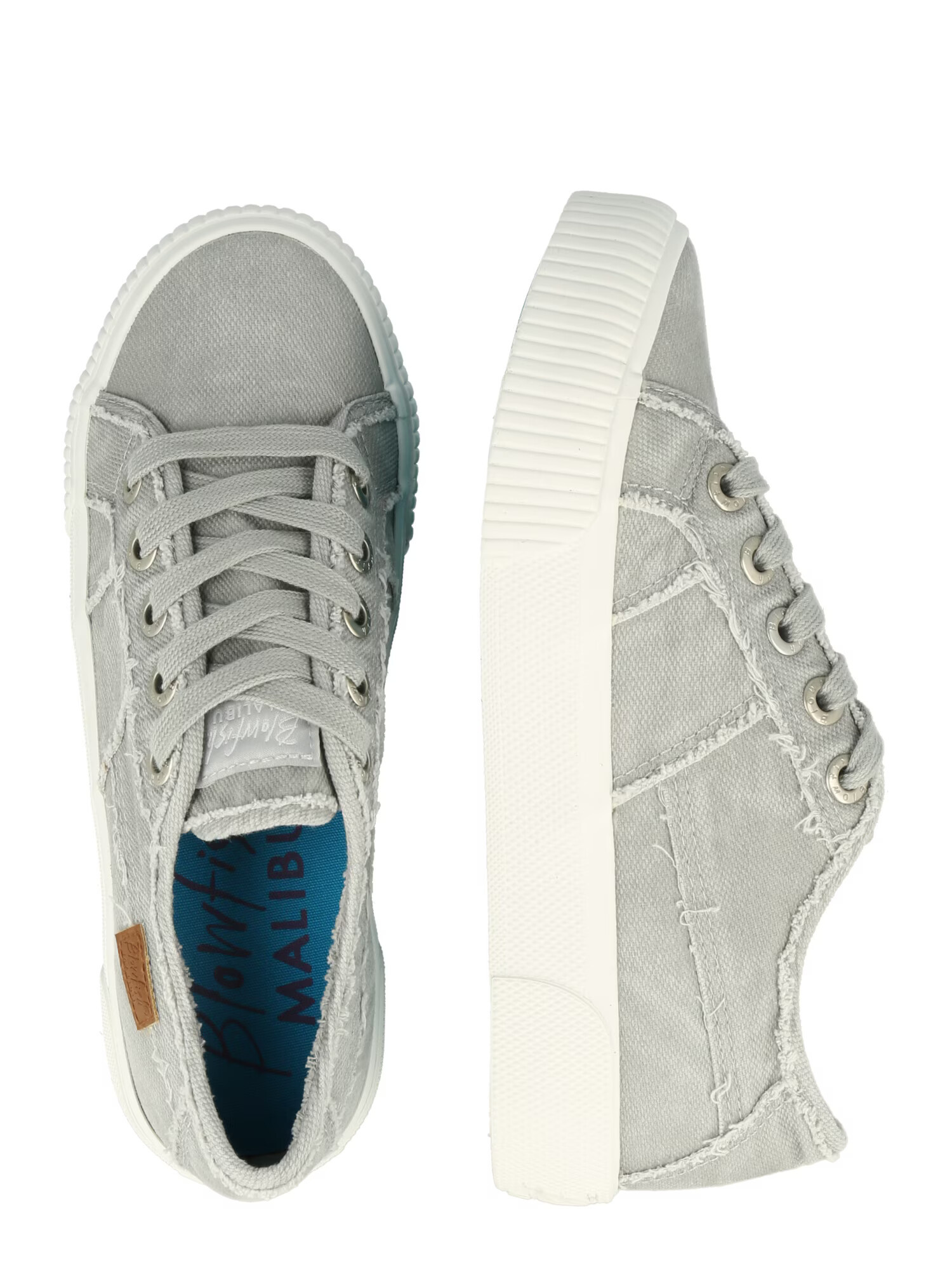 Blowfish Malibu Nizke superge 'Casper' rjava / siv denim / bela - Pepit.si