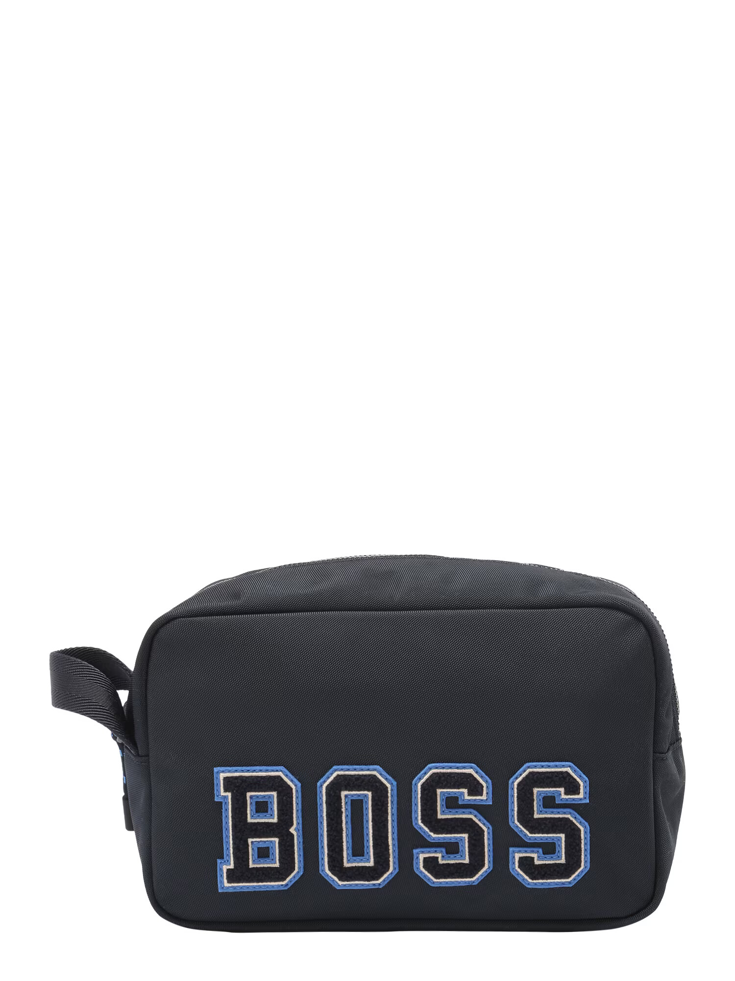 BOSS Black Pralna torbica 'Catch 2.0' svetlo modra / temno modra / bela - Pepit.si