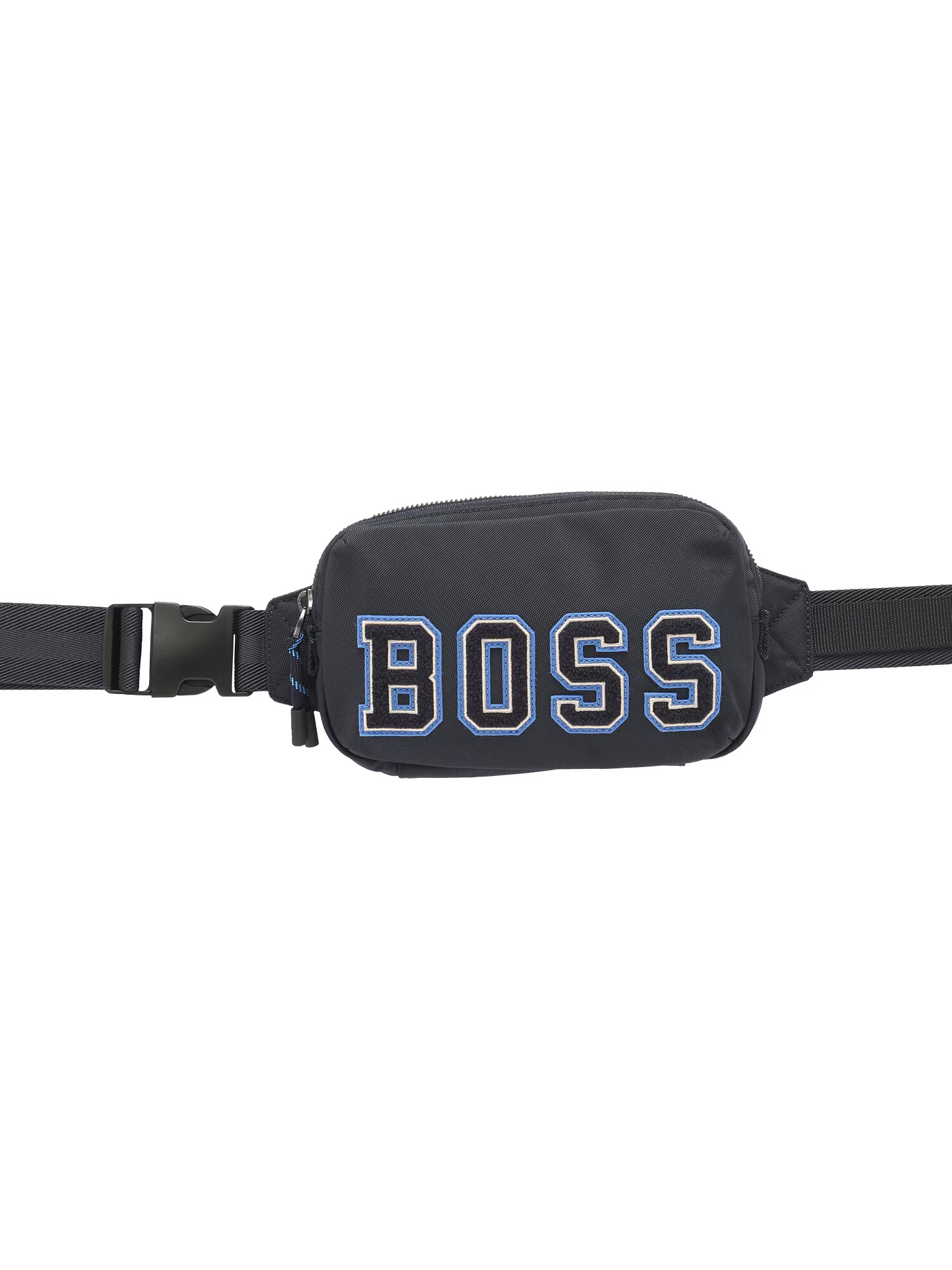 BOSS Black Torbica za okrog pasu 'Catch 2.0' svetlo modra / temno modra / bela - Pepit.si