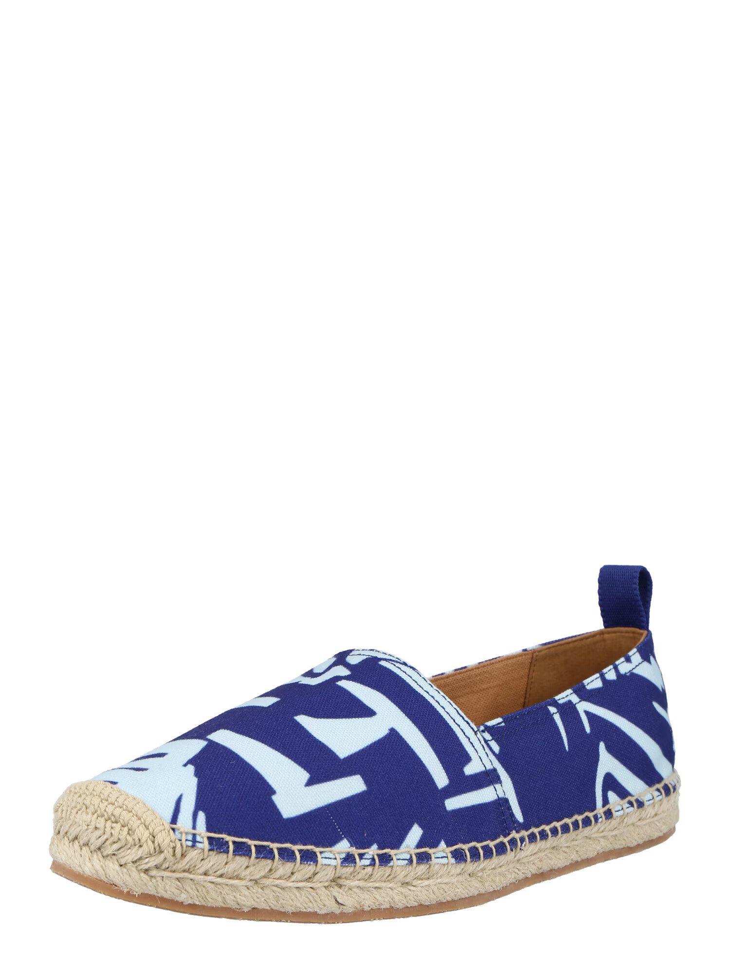 BOSS Casual Espadrilles 'Madeira' bela / modra - Pepit.si