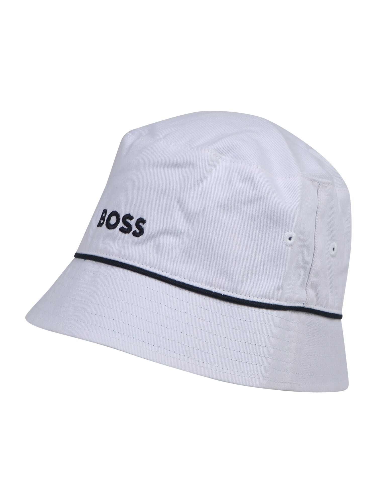 BOSS Kidswear Kapa bela / črna - Pepit.si