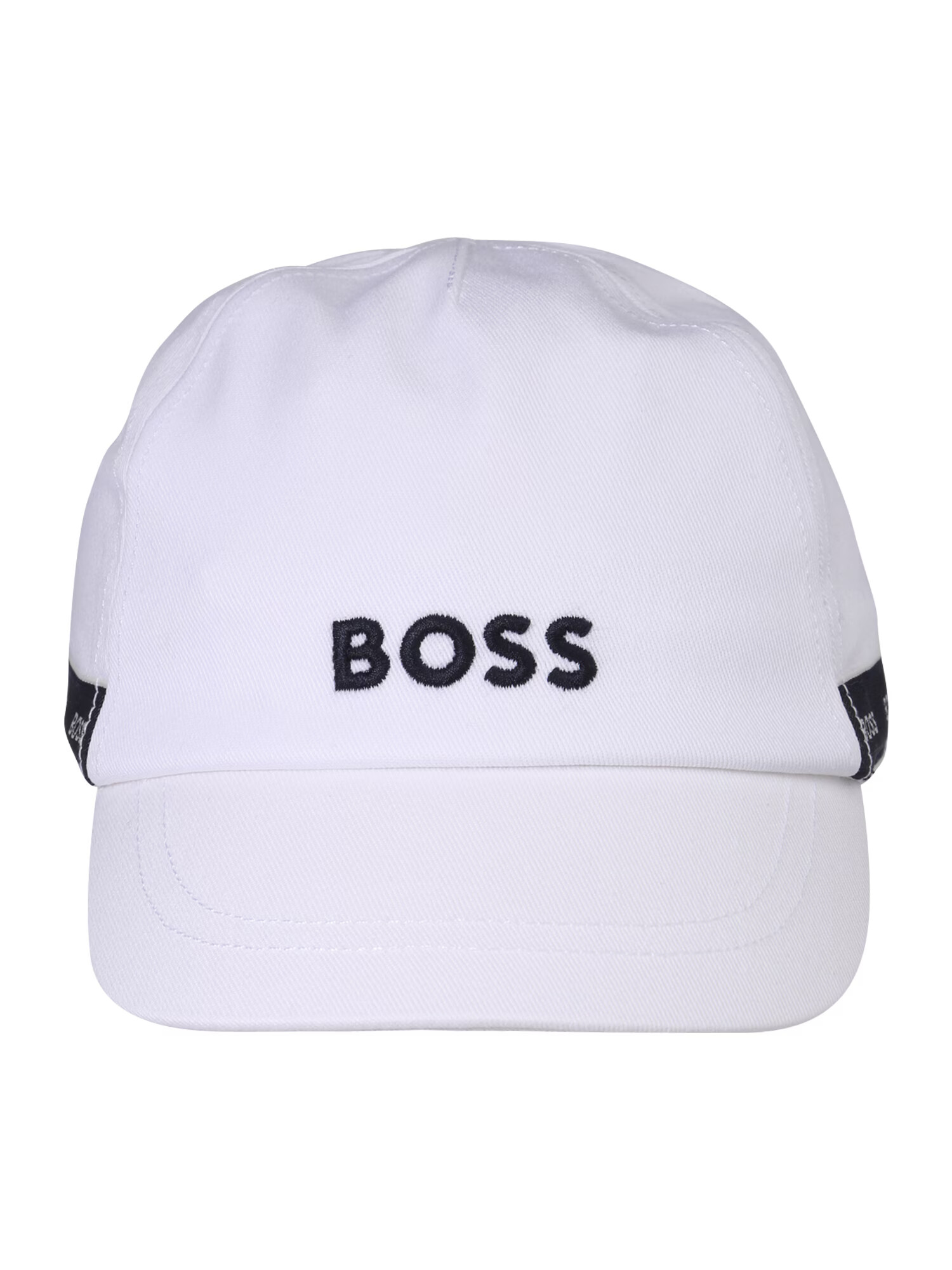 BOSS Kidswear Kapa bela / nočno modra - Pepit.si