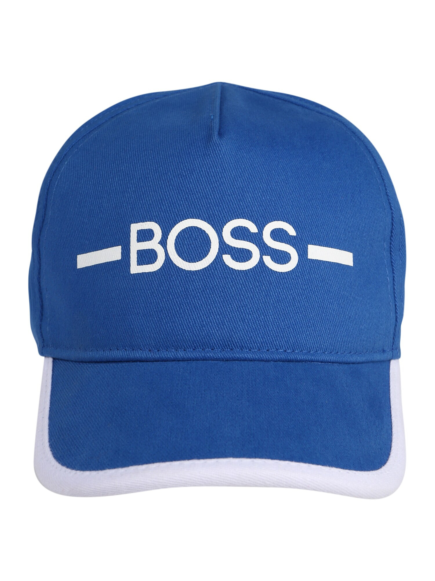 BOSS Kidswear Kapa kraljevo modra / bela - Pepit.si