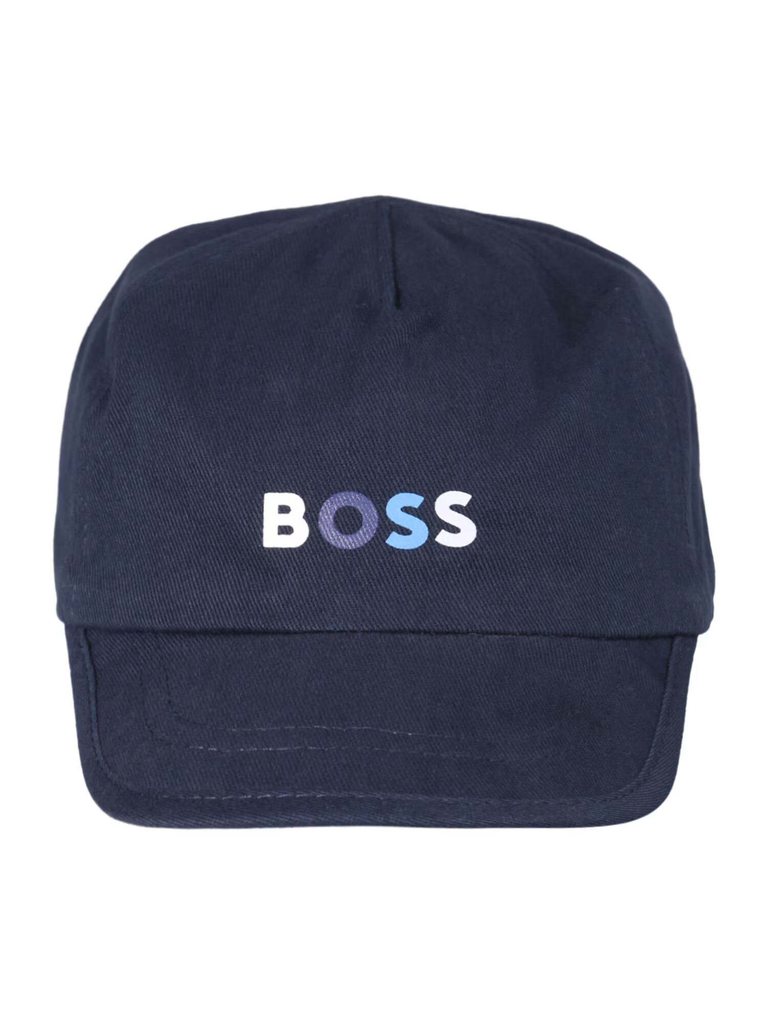 BOSS Kidswear Kapa marine / bela / turkizna - Pepit.si