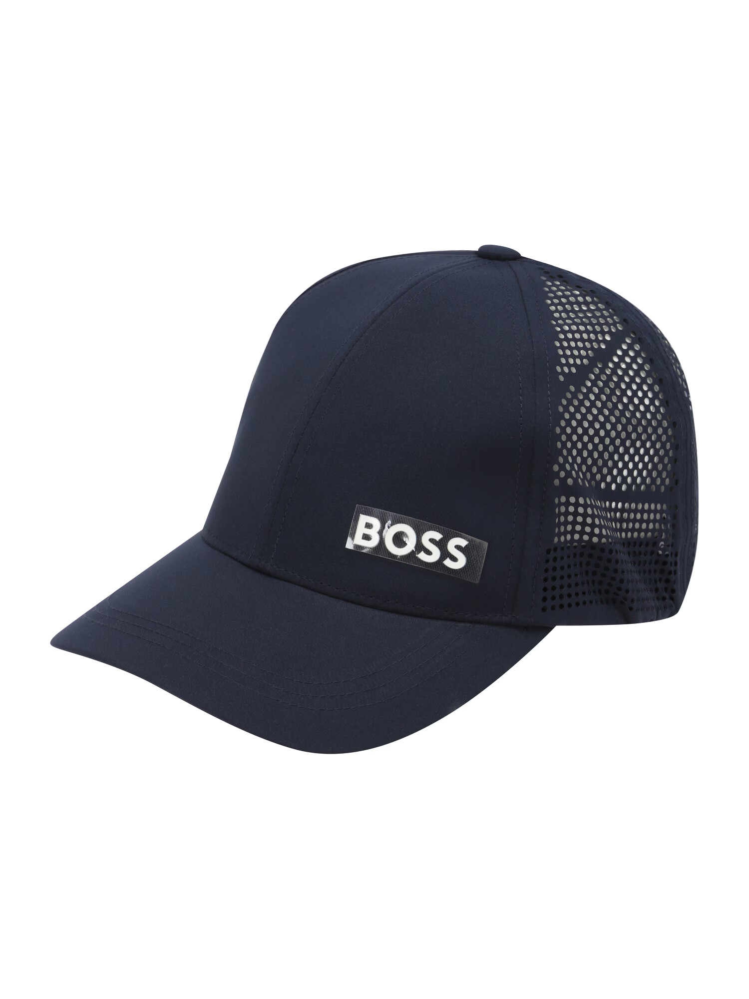 BOSS Kidswear Kapa marine / črna / bela - Pepit.si