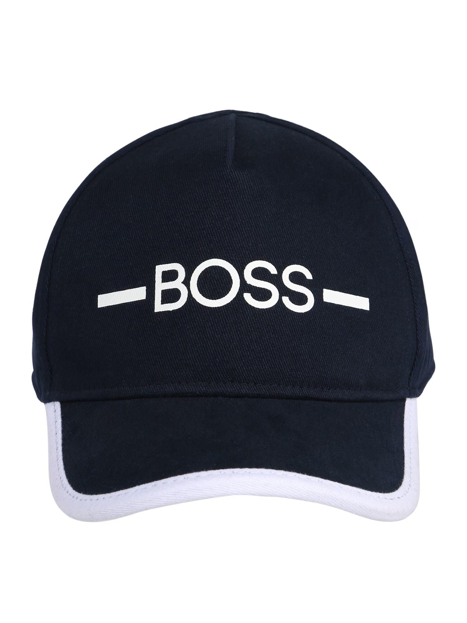 BOSS Kidswear Kapa mornarska / bela - Pepit.si