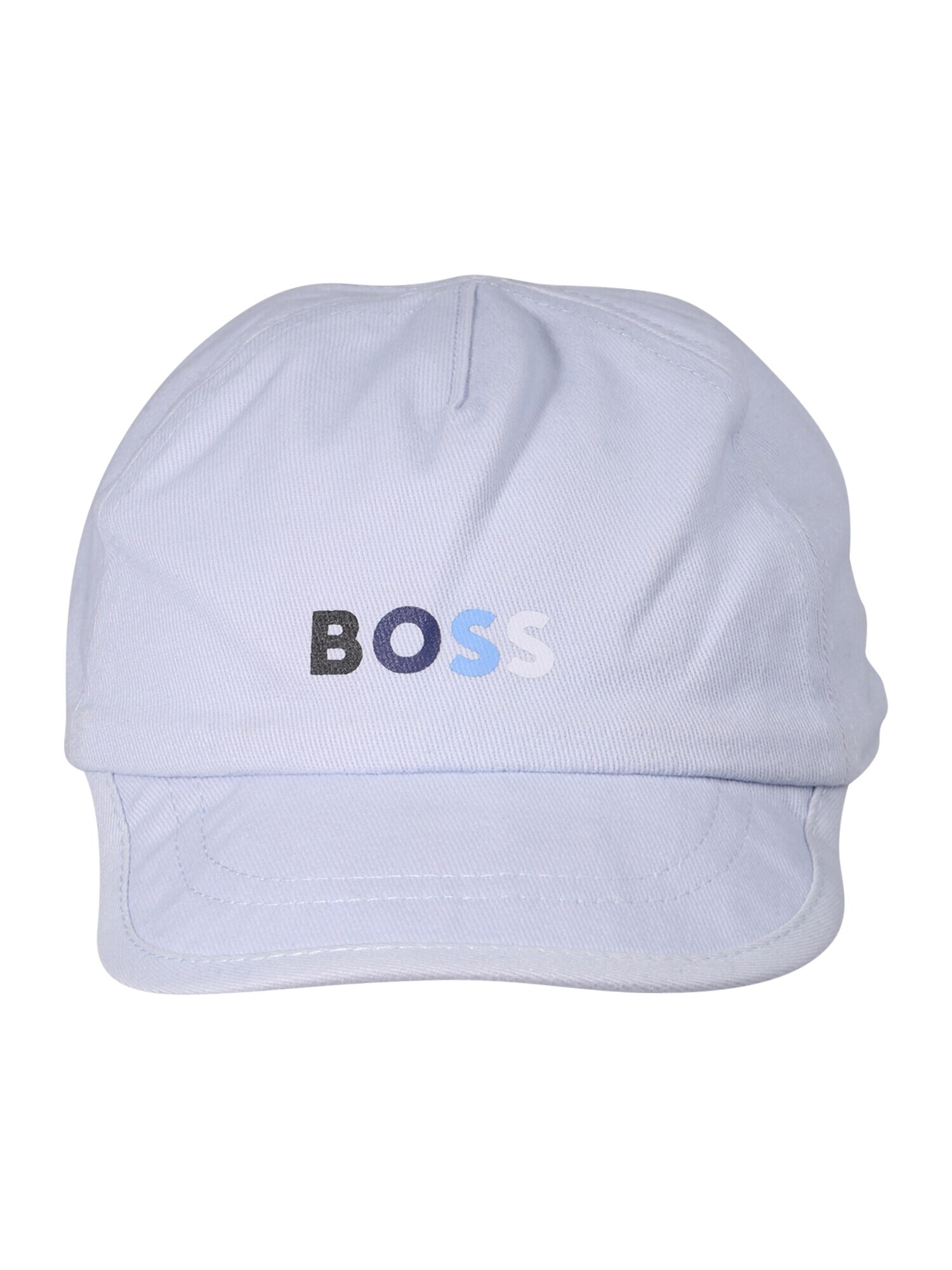 BOSS Kidswear Kapa svetlo modra / mornarska / bela / opal - Pepit.si