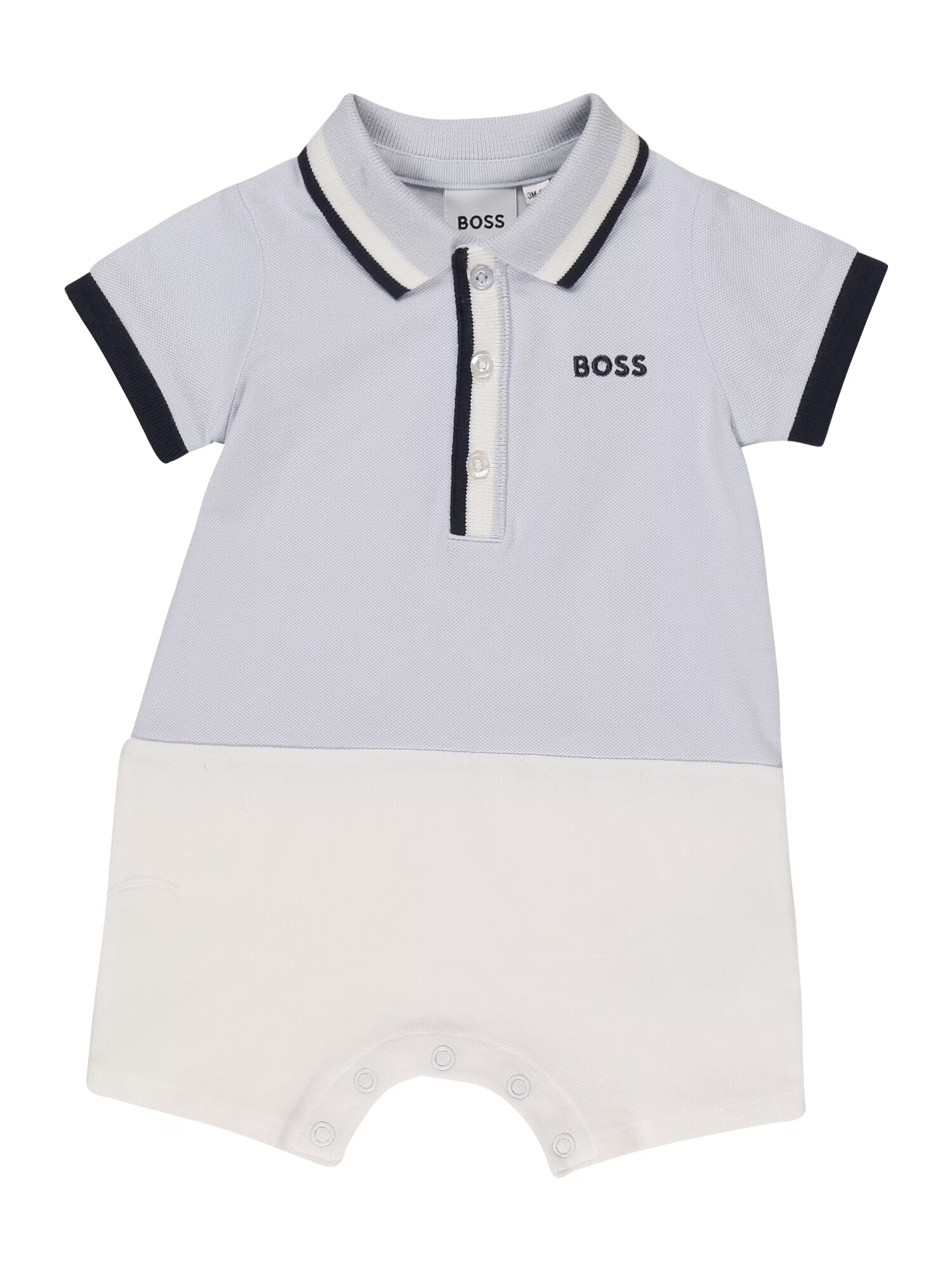 BOSS Kidswear Kombinezon svetlo modra / bela / črna - Pepit.si