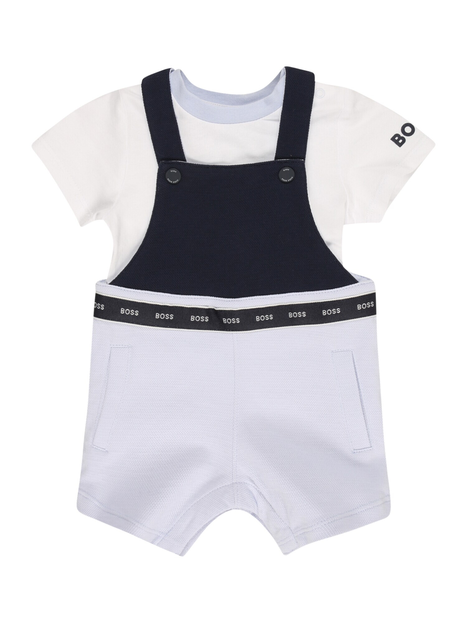 BOSS Kidswear Komplet opal / bela / črna - Pepit.si