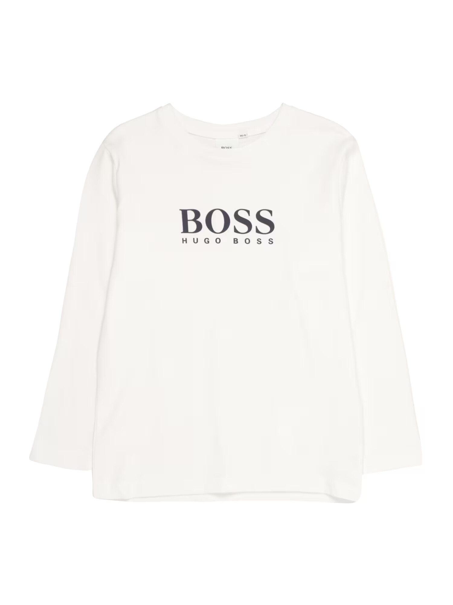 BOSS Kidswear Majica črna / bela - Pepit.si