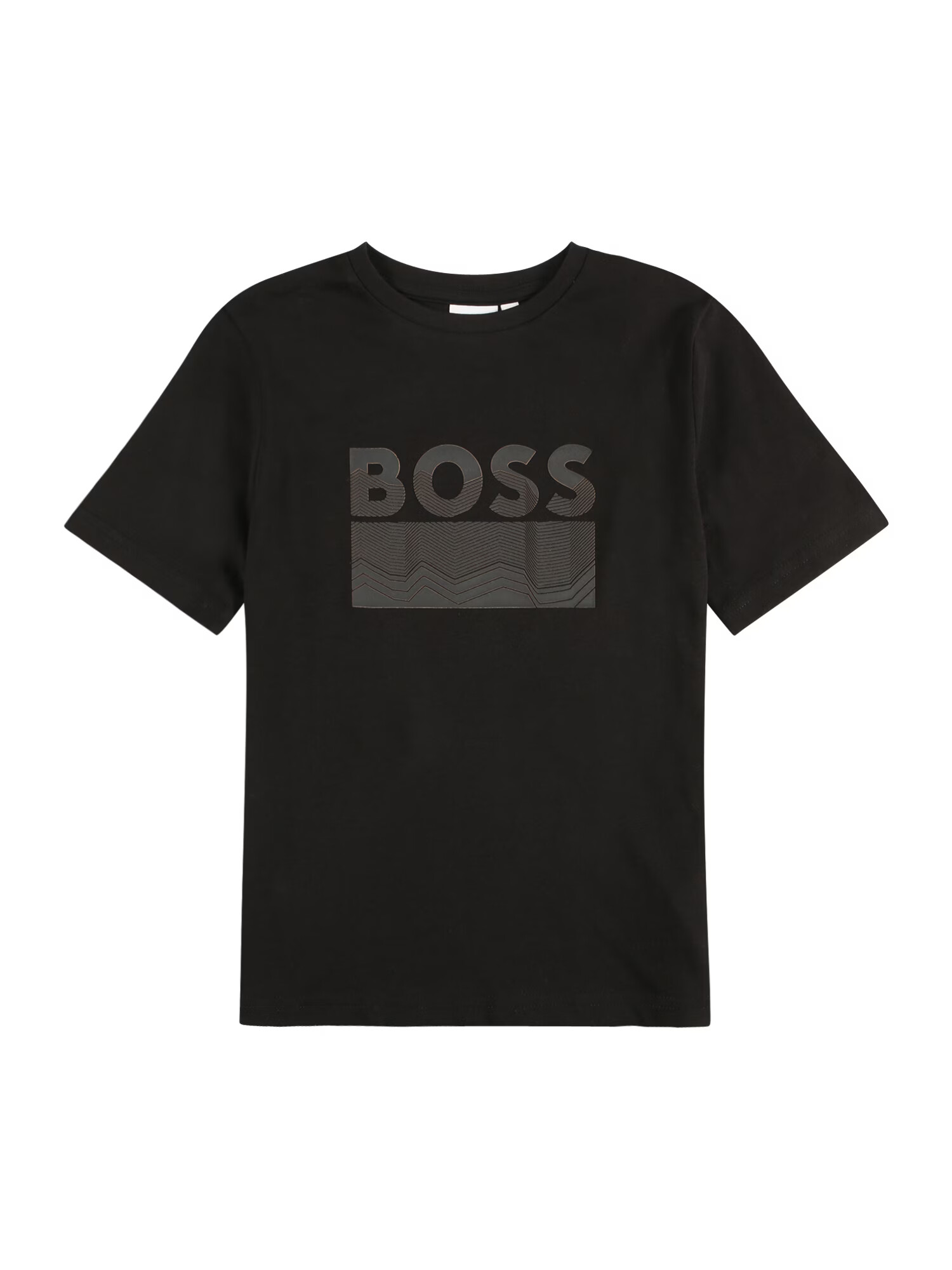 BOSS Kidswear Majica temno siva / črna - Pepit.si