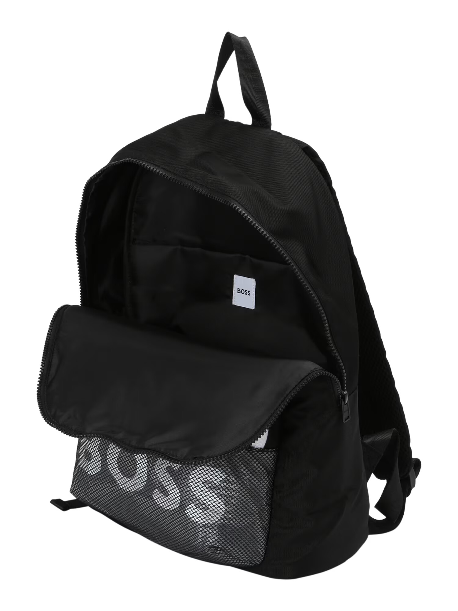 BOSS Kidswear Nahrbtnik temno siva / črna - Pepit.si