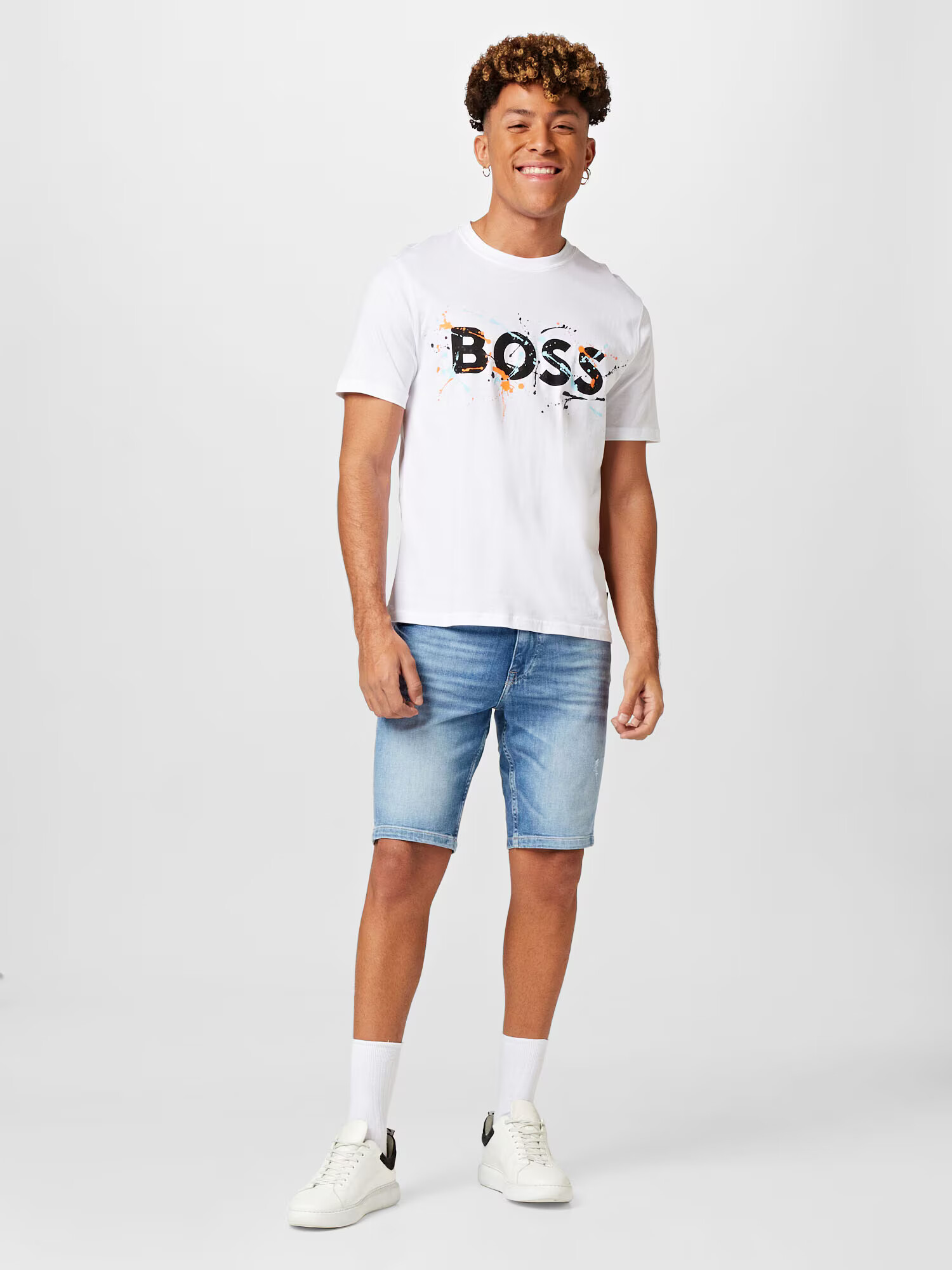 BOSS Orange Kavbojke 'Delaware' moder denim - Pepit.si