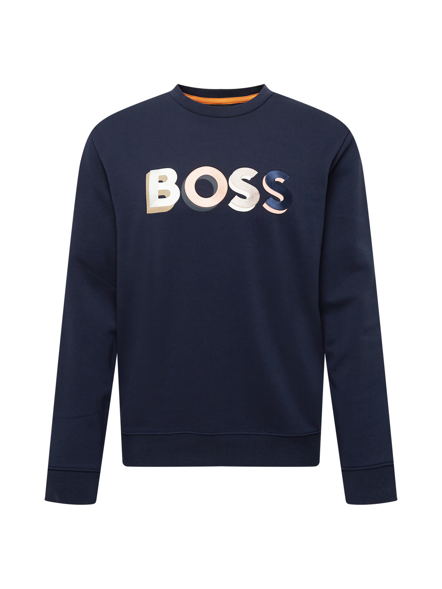 BOSS Orange Majica nude / pesek / mornarska / antracit / bela - Pepit.si