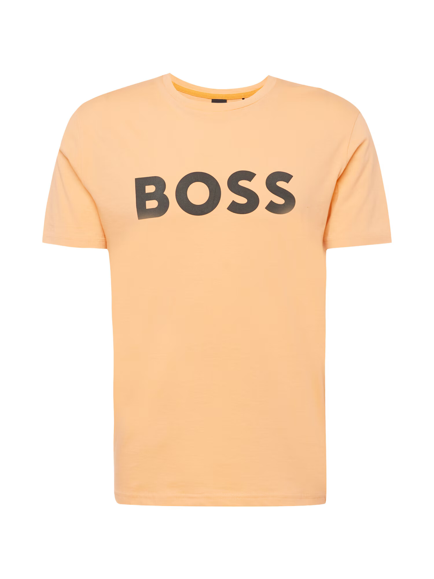 BOSS Orange Majica 'Thinking 1' svetlo oranžna / črna - Pepit.si