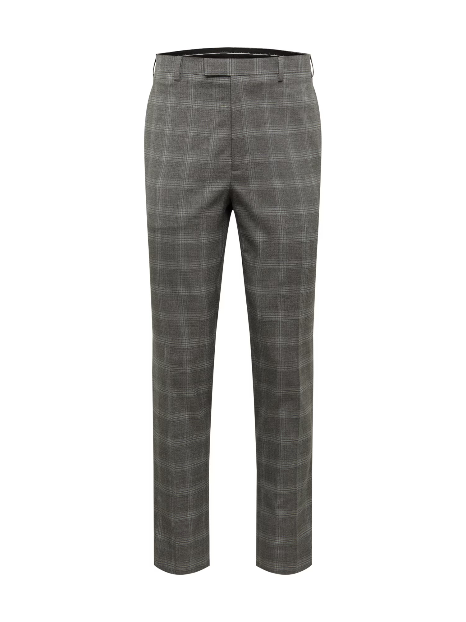 BURTON MENSWEAR LONDON Hose 'GREY FINE CHECK SKINNY' siva - Pepit.si