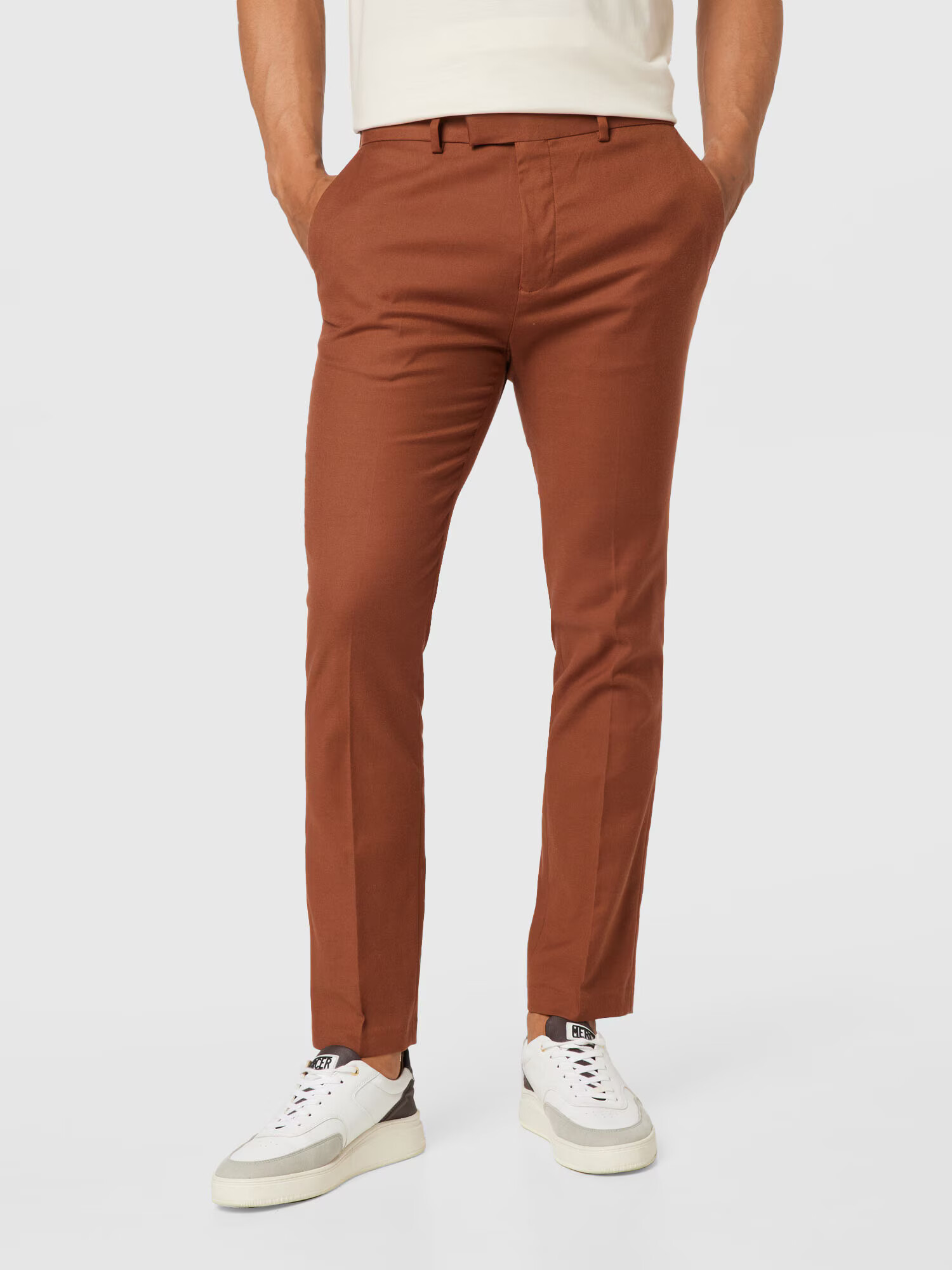 BURTON MENSWEAR LONDON Chino hlače karamel - Pepit.si