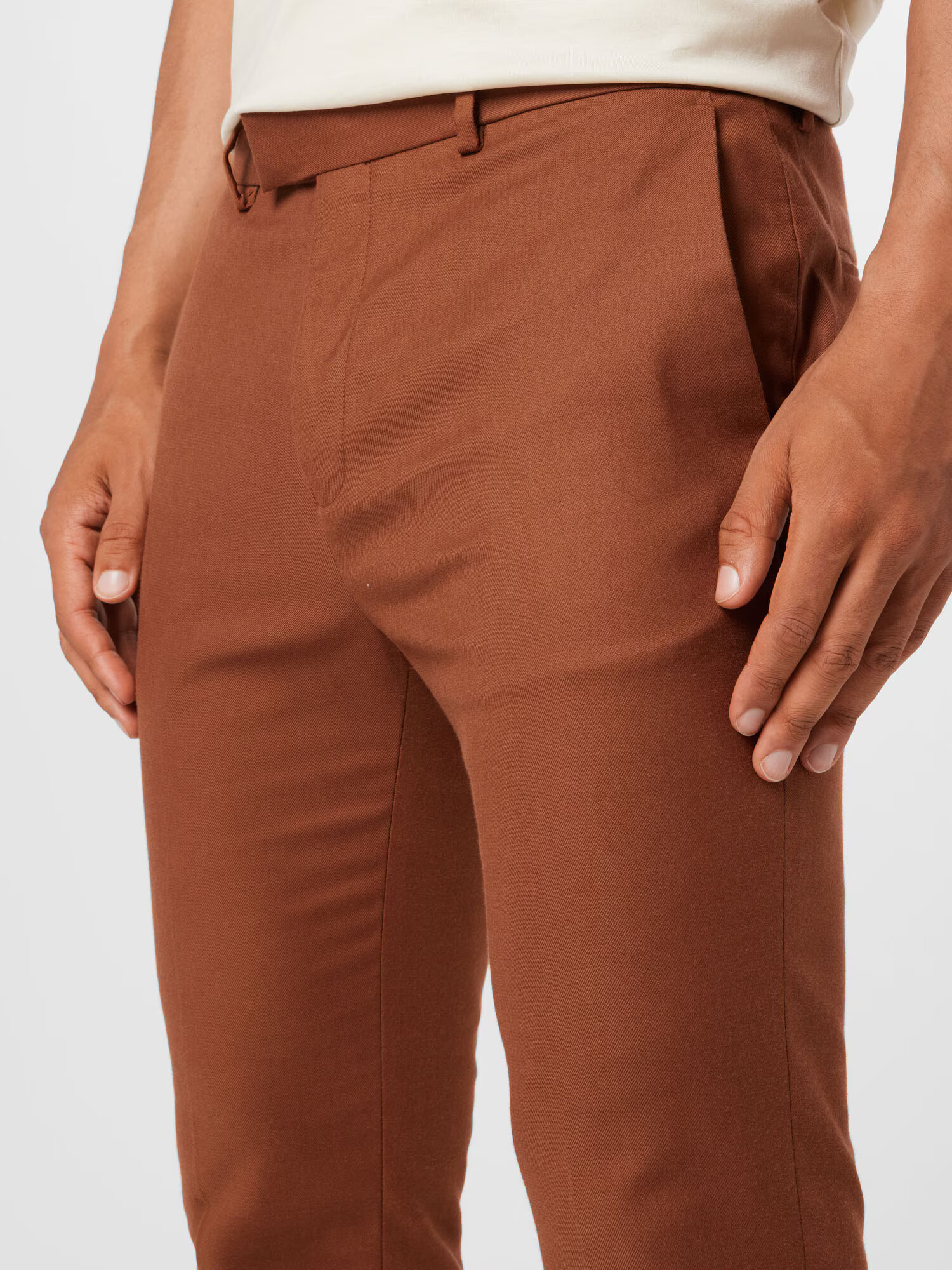 BURTON MENSWEAR LONDON Chino hlače karamel - Pepit.si