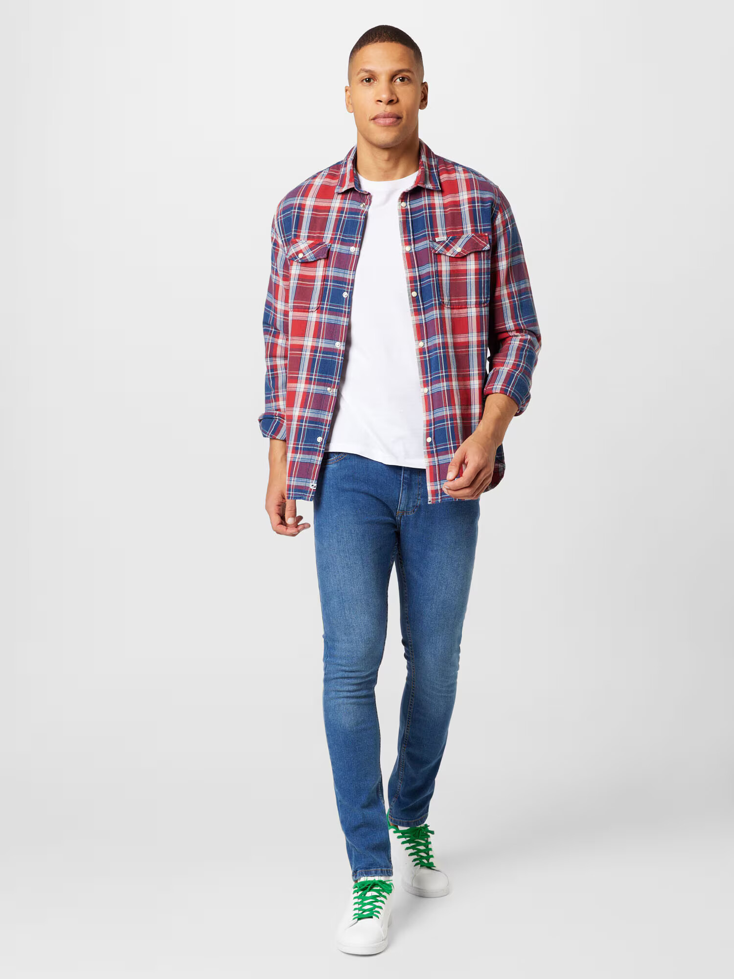 BURTON MENSWEAR LONDON Kavbojke moder denim - Pepit.si