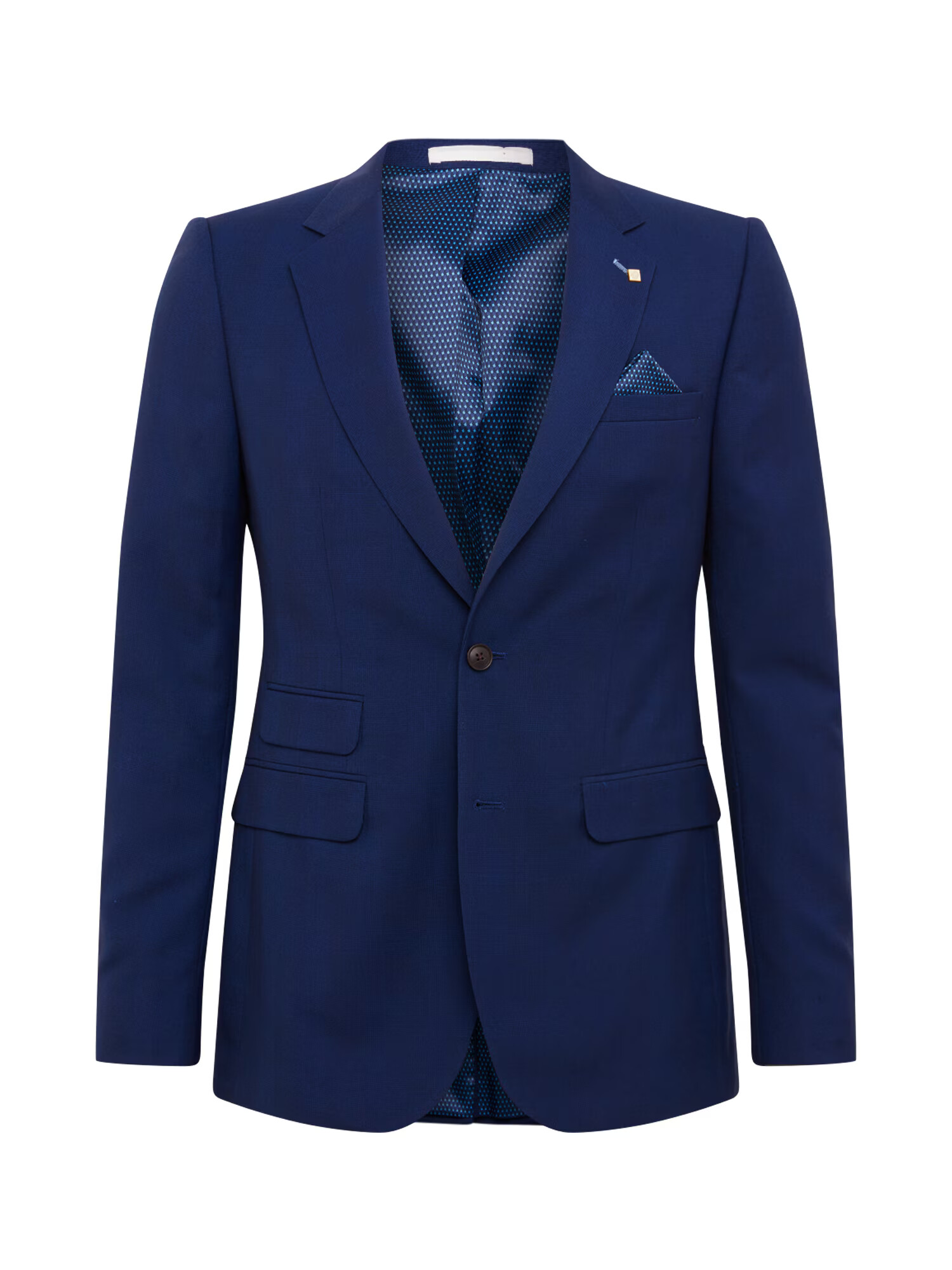 BURTON MENSWEAR LONDON Poslovni suknjič '3 PIECE BLUE SELF CHECK...' mornarska - Pepit.si