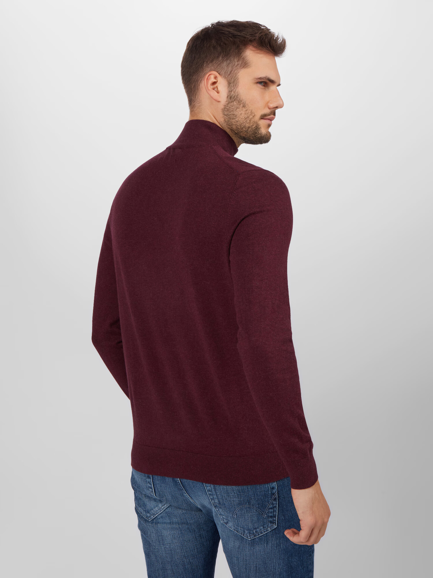 BURTON MENSWEAR LONDON Pulover burgund - Pepit.si