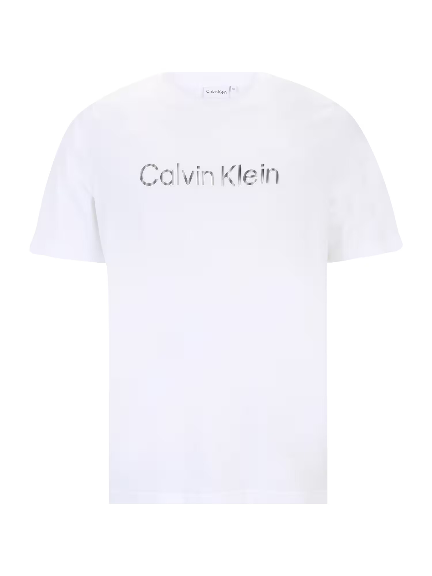 Calvin Klein Big & Tall Majica bela / črna - Pepit.si