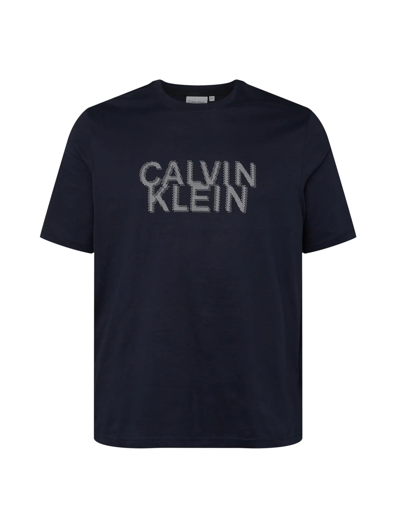 Calvin Klein Big & Tall Majica nočno modra / bela - Pepit.si