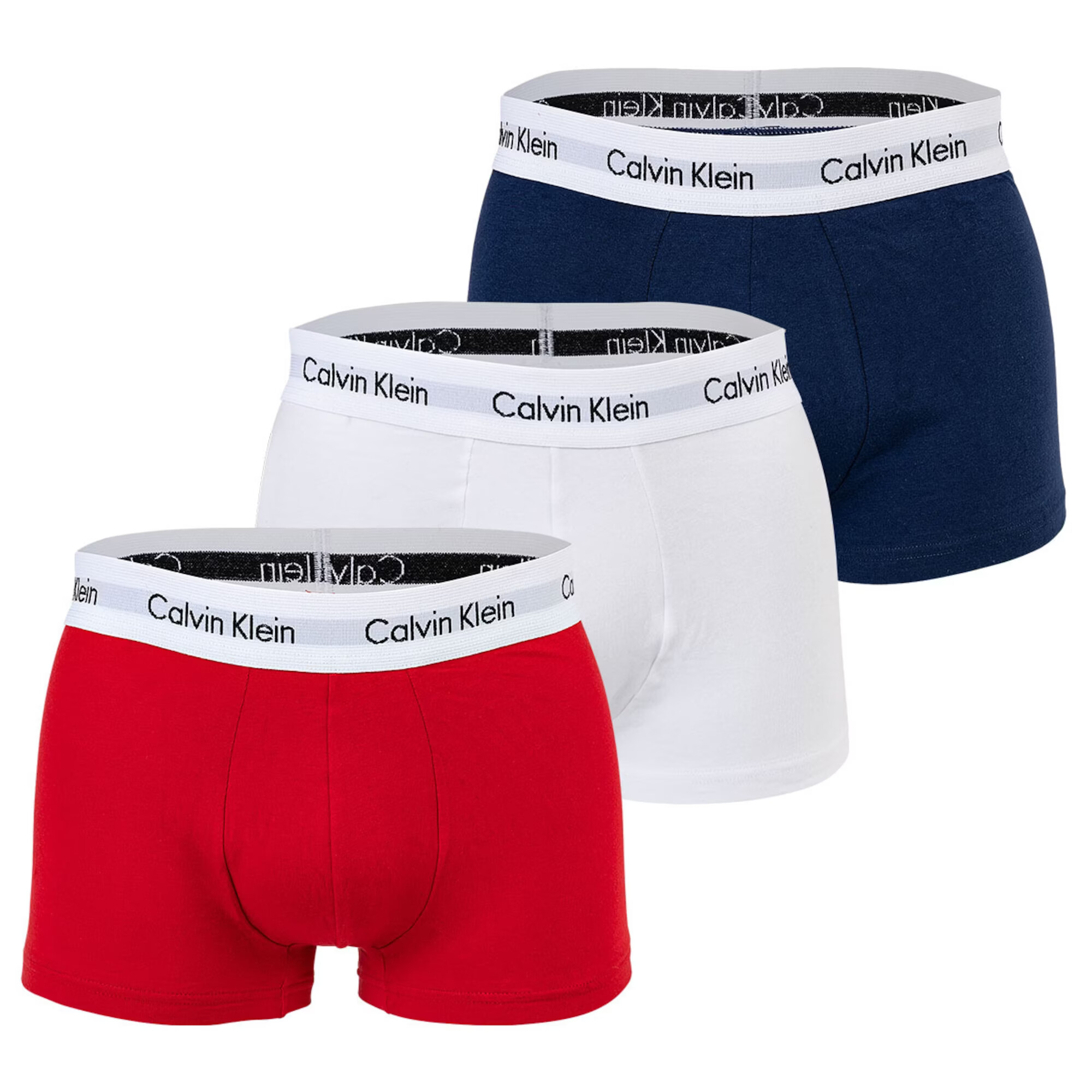 Calvin Klein Underwear Boksarice modra / svetlo rdeča / črna / bela - Pepit.si