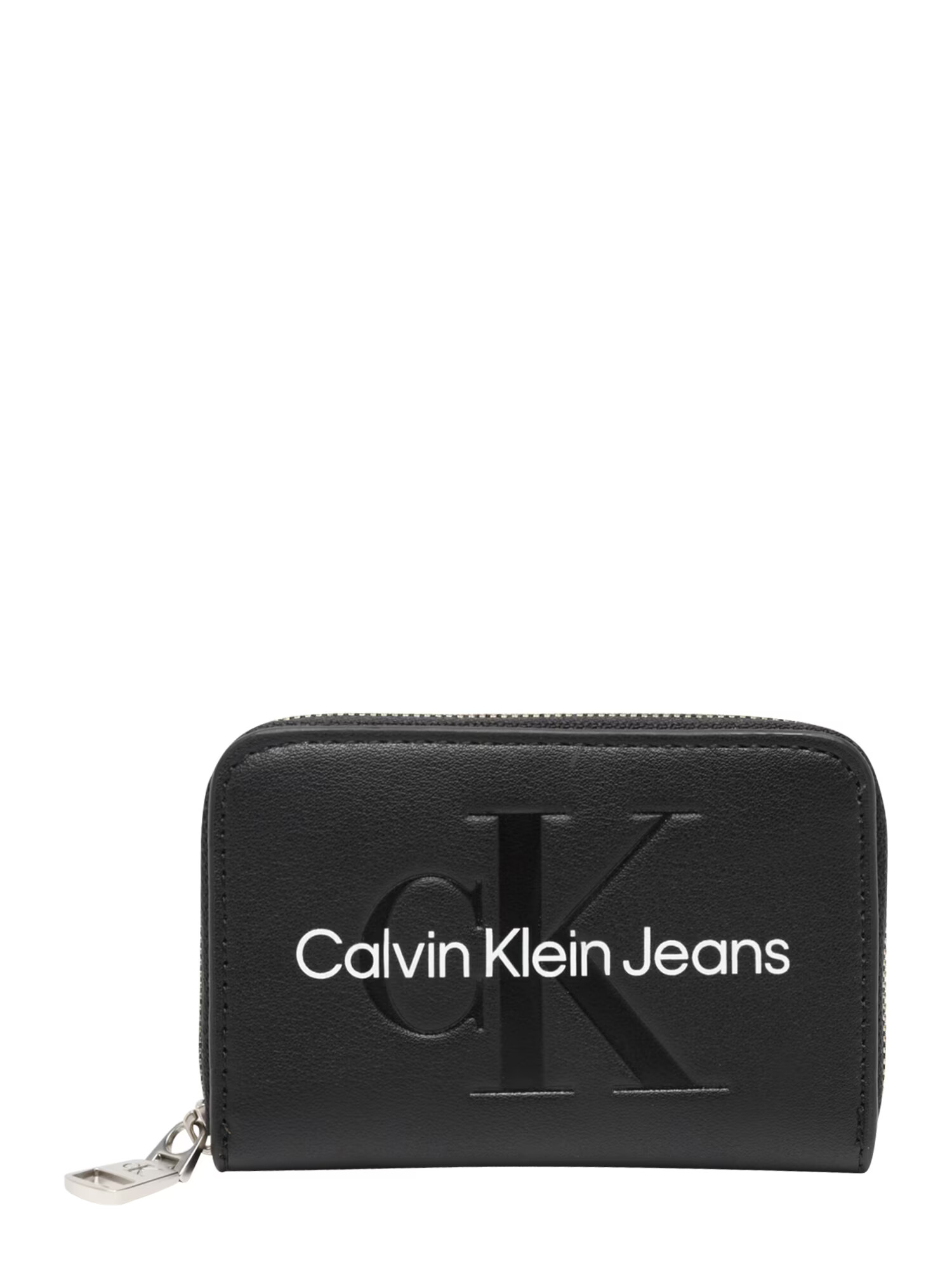 Calvin Klein Jeans Denarnica črna / bela - Pepit.si