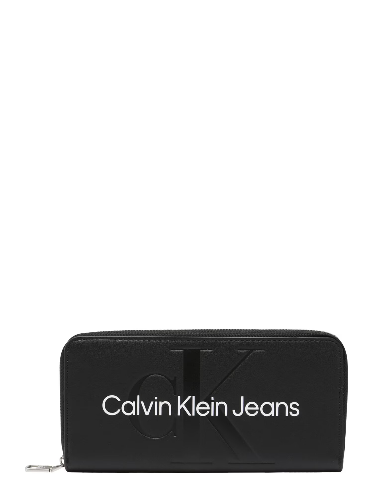 Calvin Klein Jeans Denarnica črna / bela - Pepit.si