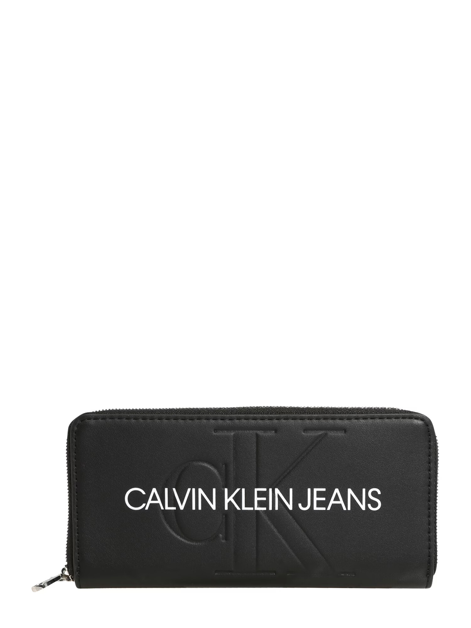 Calvin Klein Jeans Denarnica črna / bela - Pepit.si